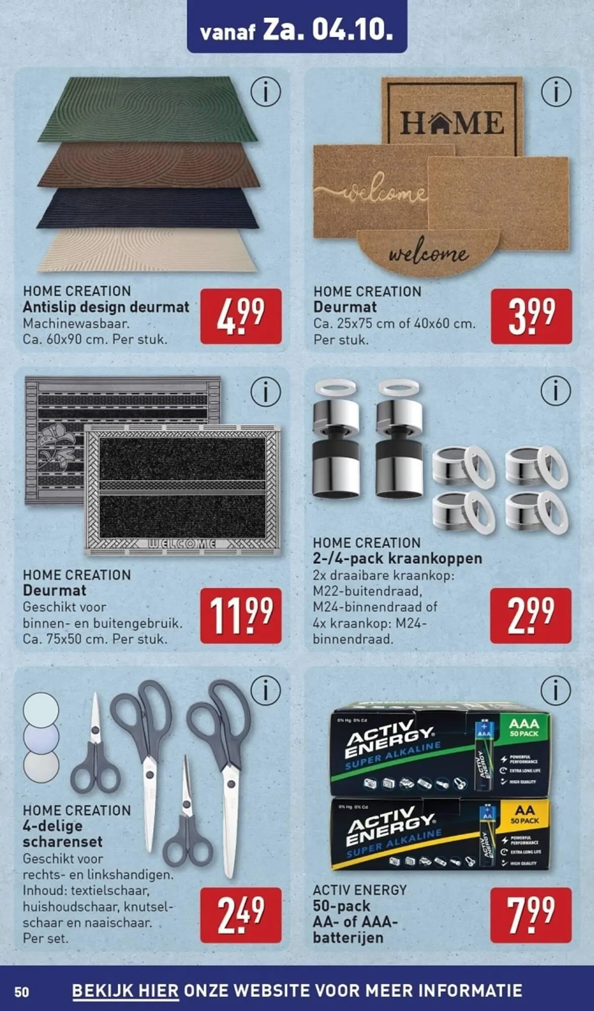 ALDI folder van 29 september tot 5 oktober 2025 - Folder pagina 50