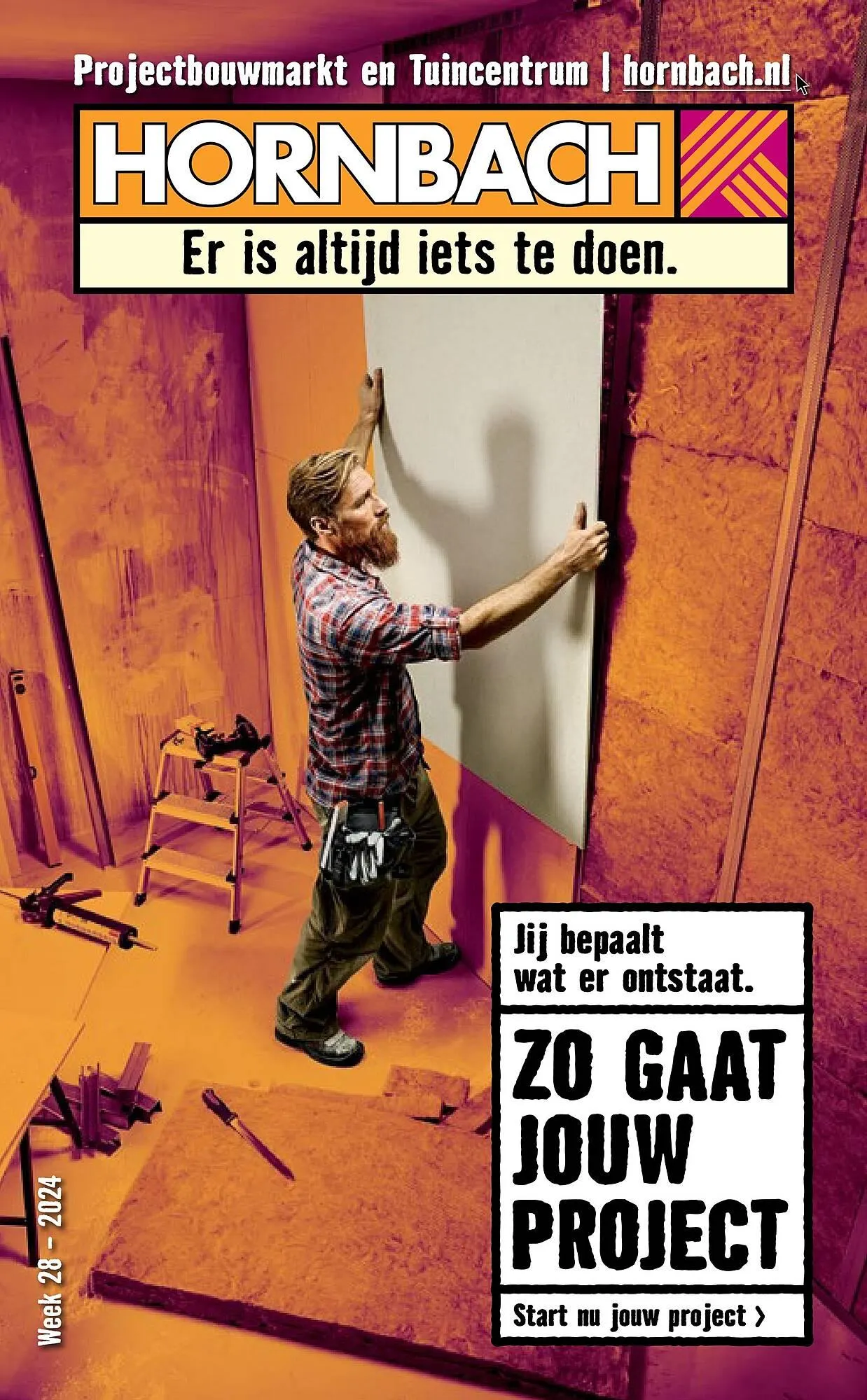 Hornbach folder van 8 juli tot 18 augustus 2024 - Folder pagina 1