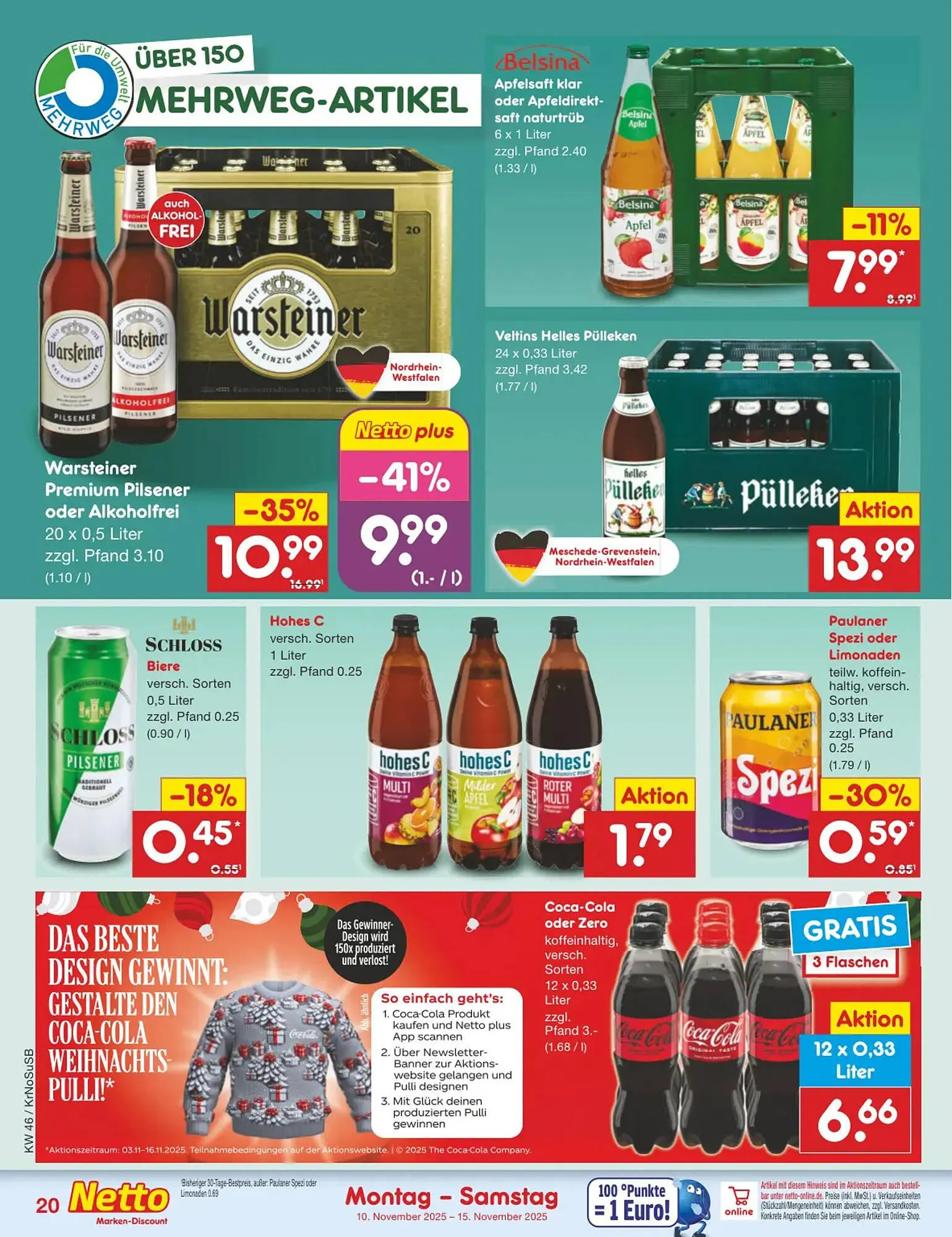 Netto Marken-Discount DE folder van 10 november tot 15 november 2025 - Folder pagina 22