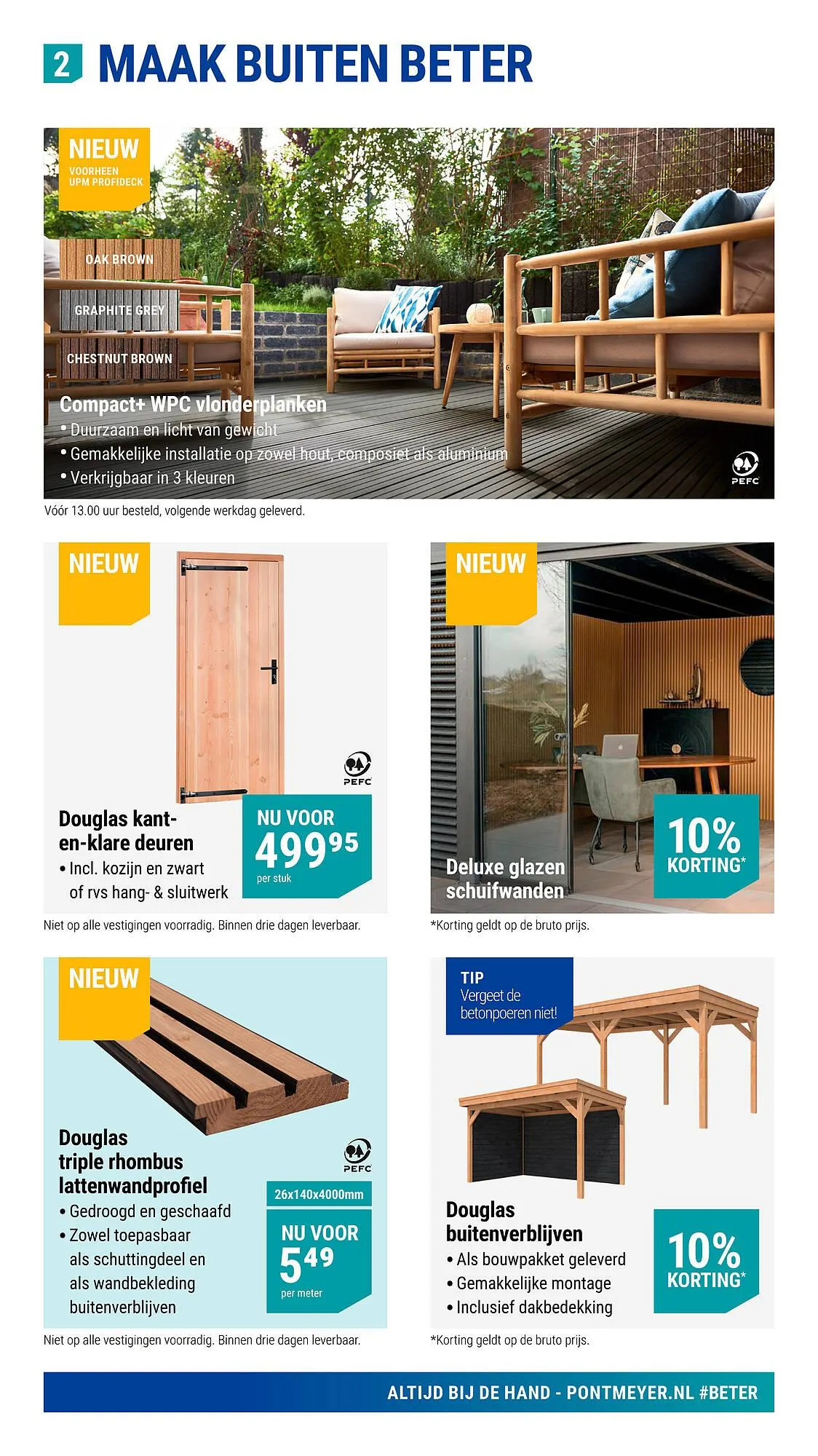 Pontmeyer folder van 1 maart tot 31 maart 2025 - Folder pagina 2