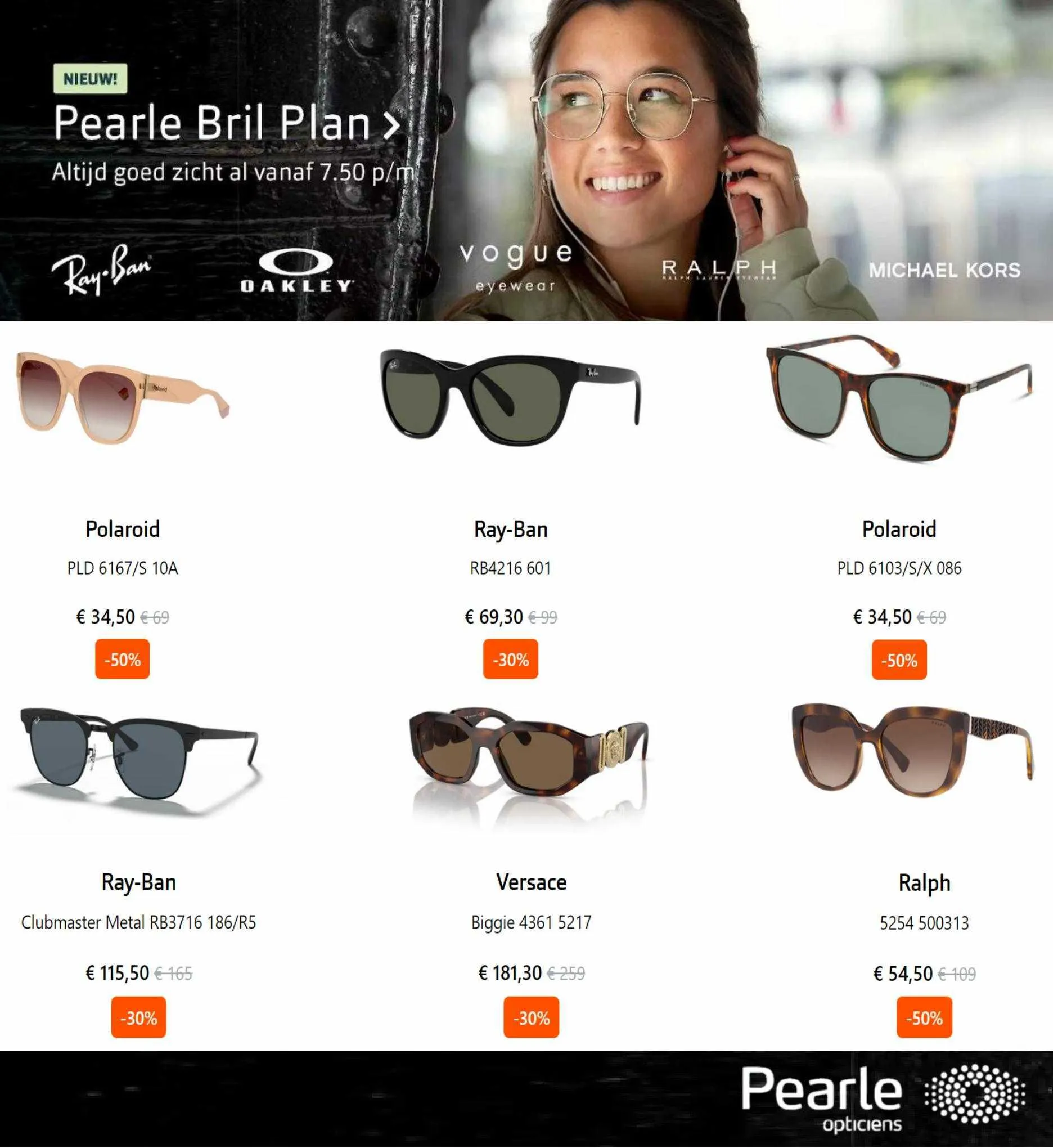 Pearle Folder van 9 augustus tot 27 september 2023 - Folder pagina 2