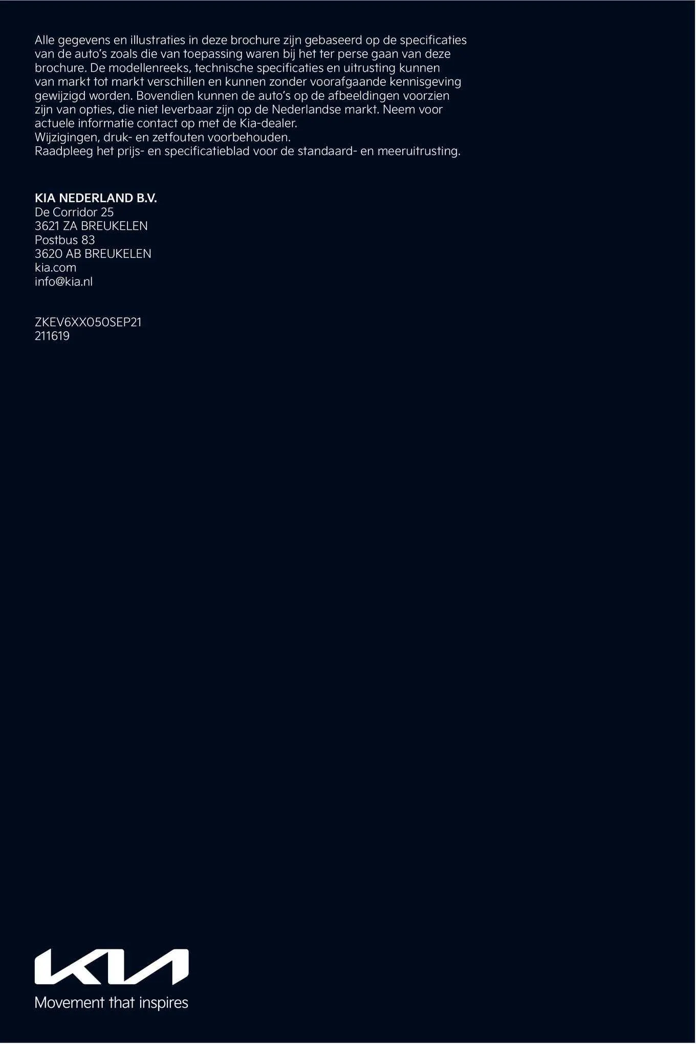 Kia Folder van 15 oktober tot 30 juni 2024 - Folder pagina 48