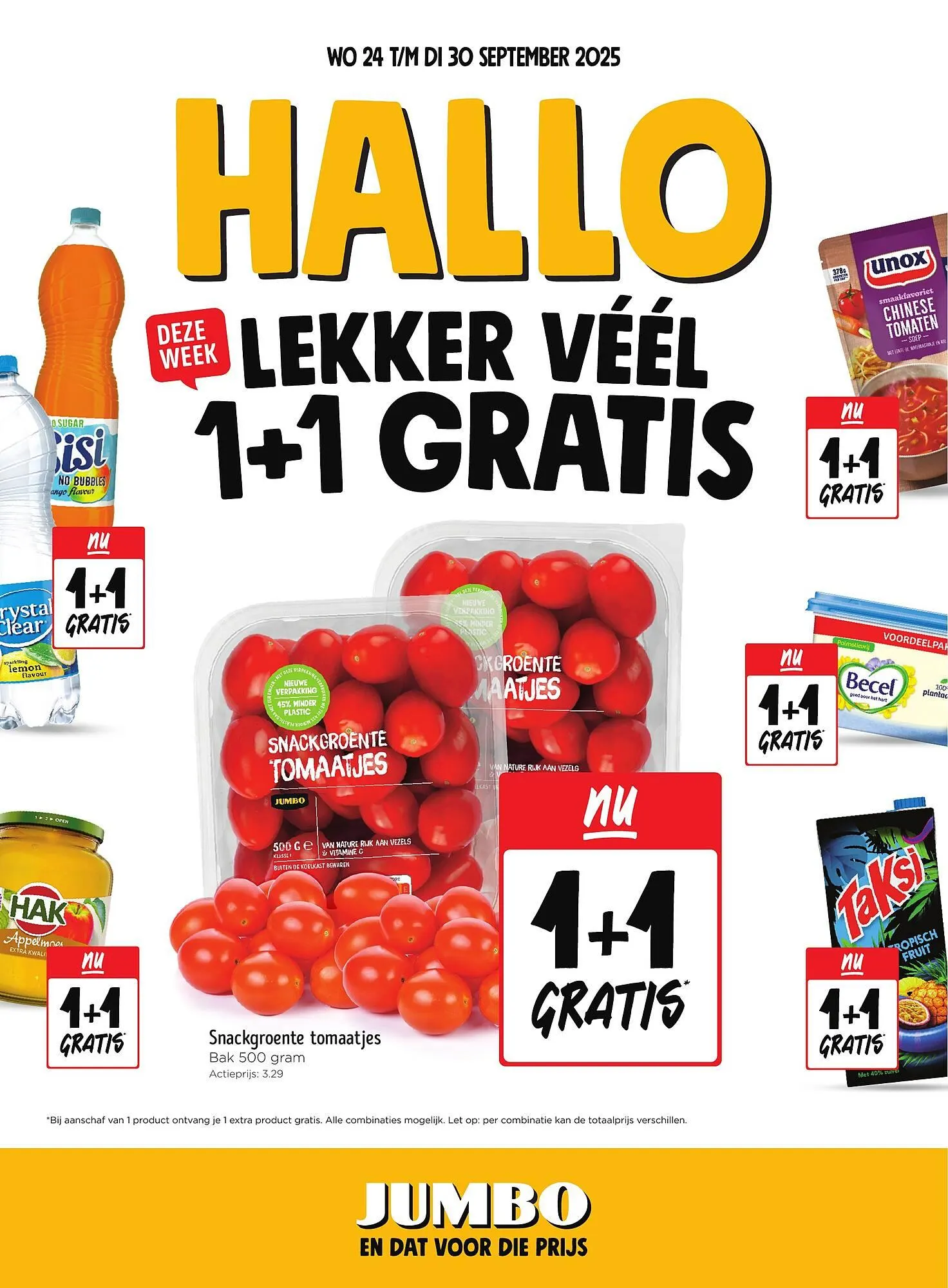 Jumbo folder van 24 september tot 30 september 2025 - Folder pagina 1