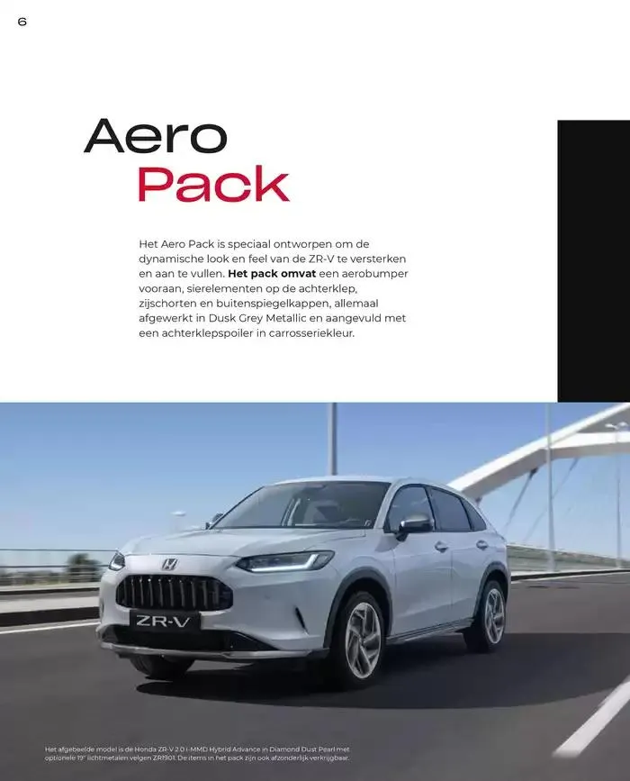 ZR-V Accessories van 19 november tot 30 juni 2025 - Folder pagina 6