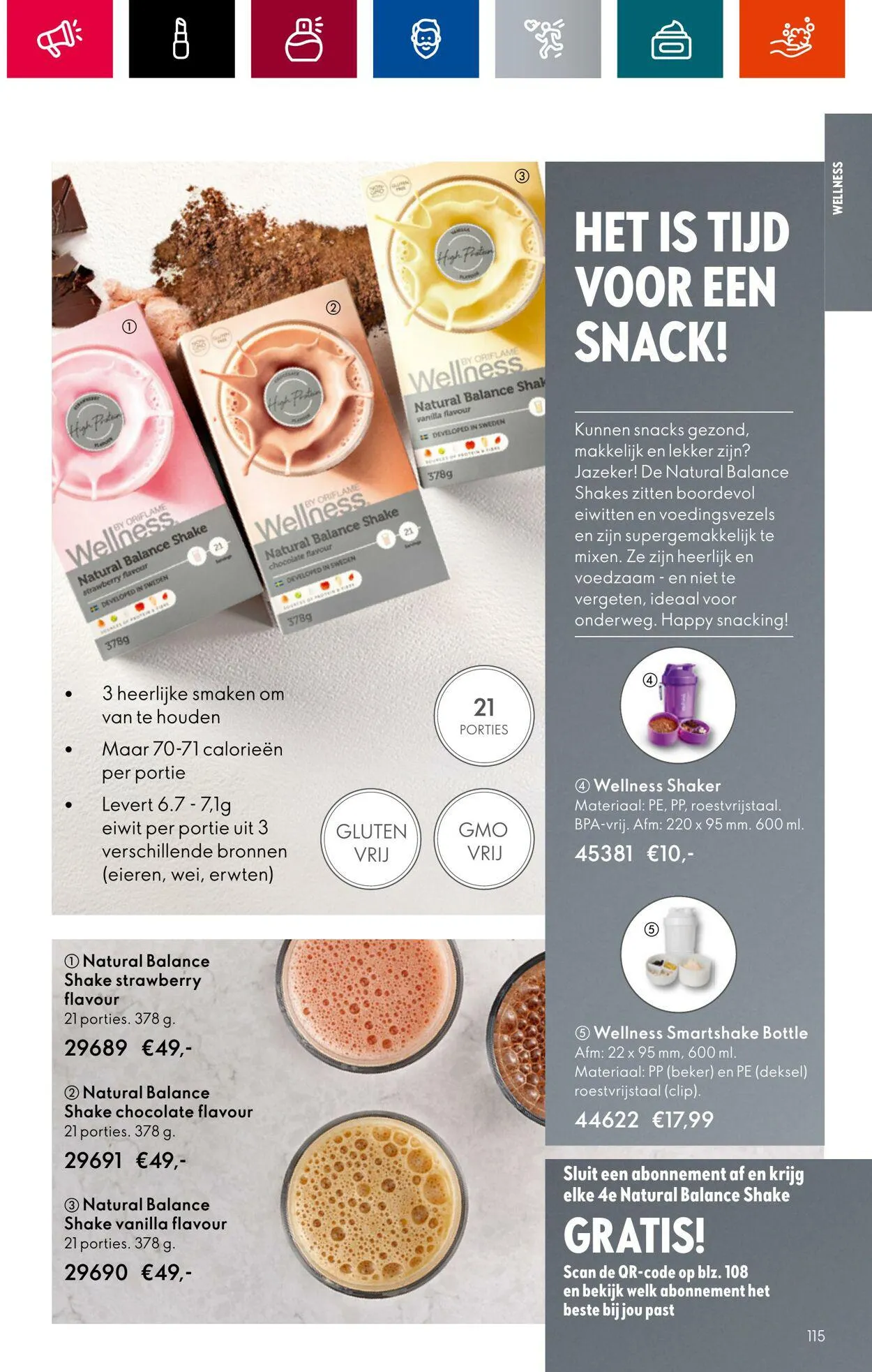 Oriflame Actuele folder van 28 juni tot 18 juli 2023 - Folder pagina 115