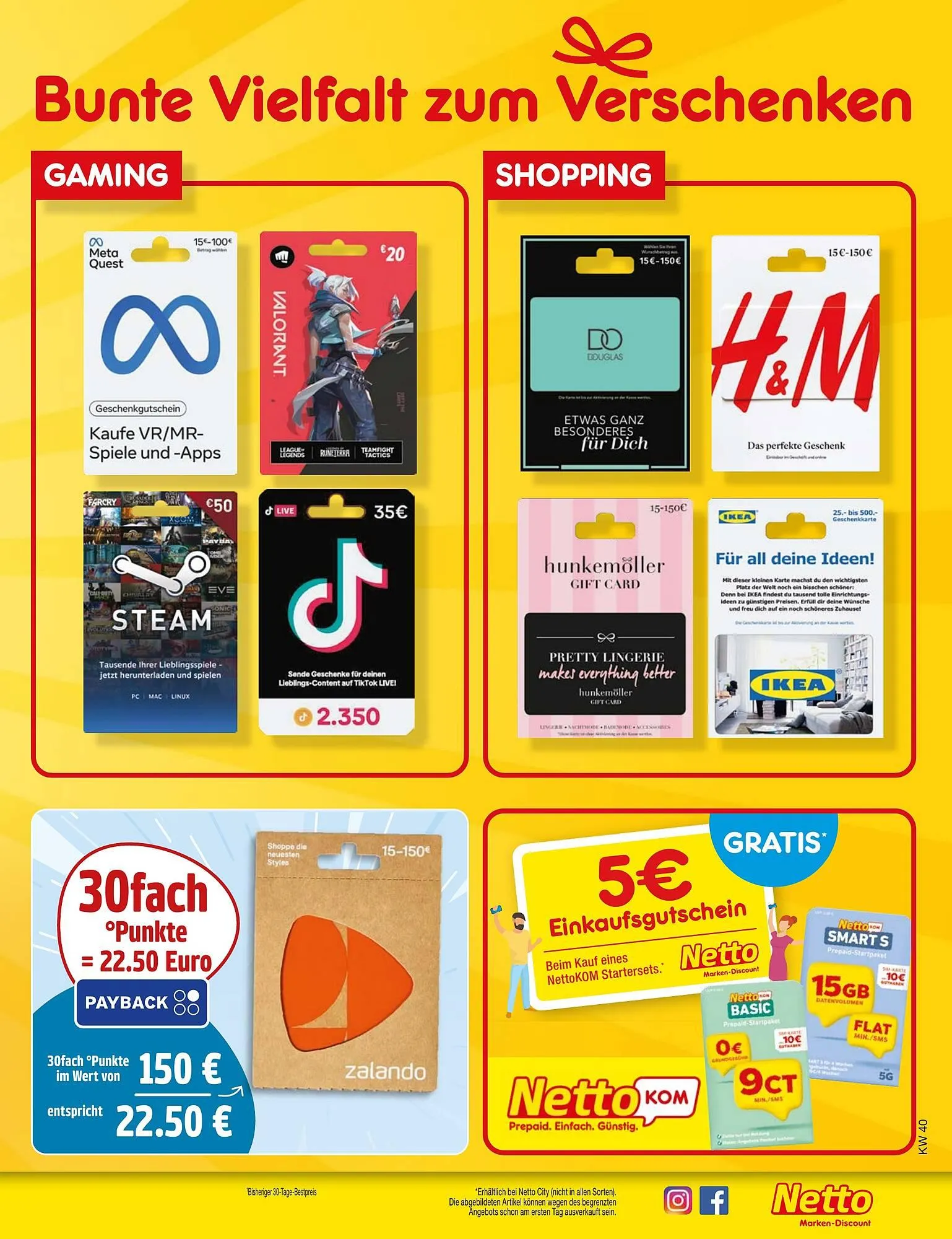 Netto Marken-Discount DE folder van 29 september tot 4 oktober 2025 - Folder pagina 57