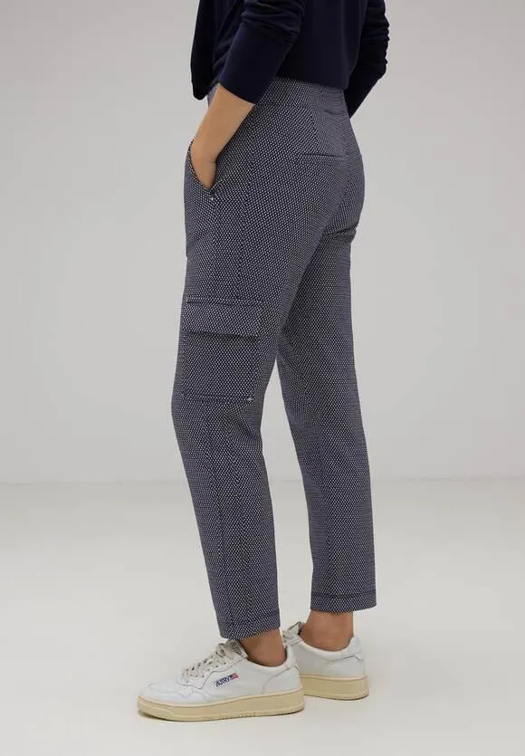 Casual fit cargobroek