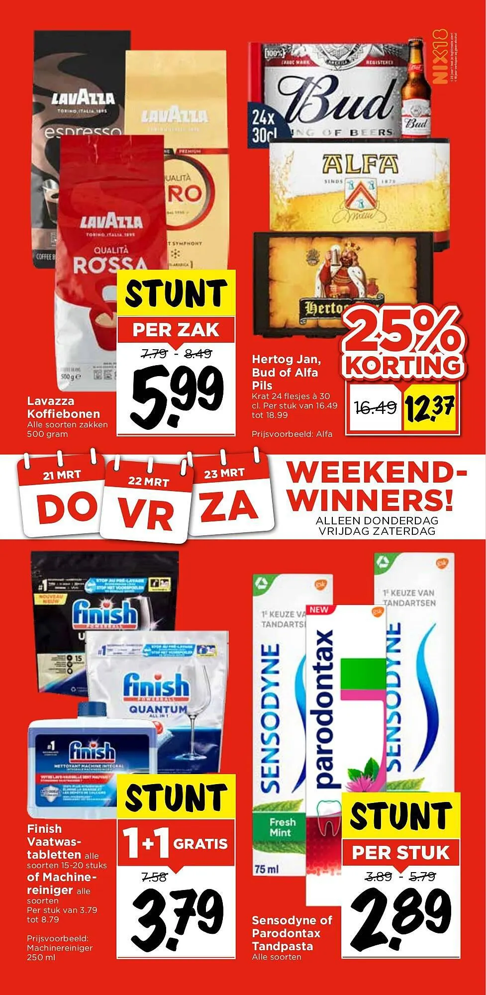 Vomar Voordeelmarkt weekend folder van 21 maart tot 23 maart 2024 - Folder pagina 6