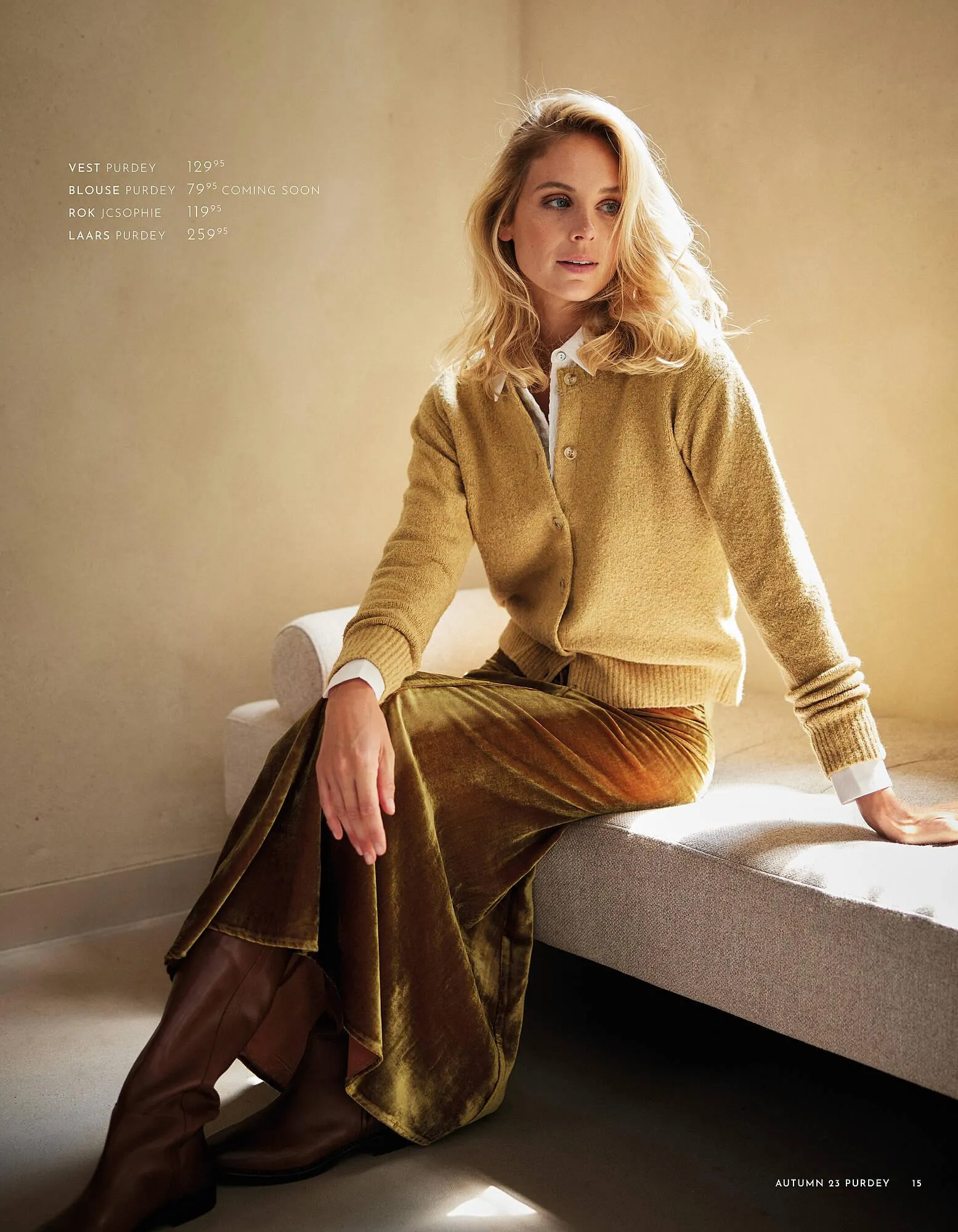 Purdey folder van 1 september tot 30 november 2023 - Folder pagina 15