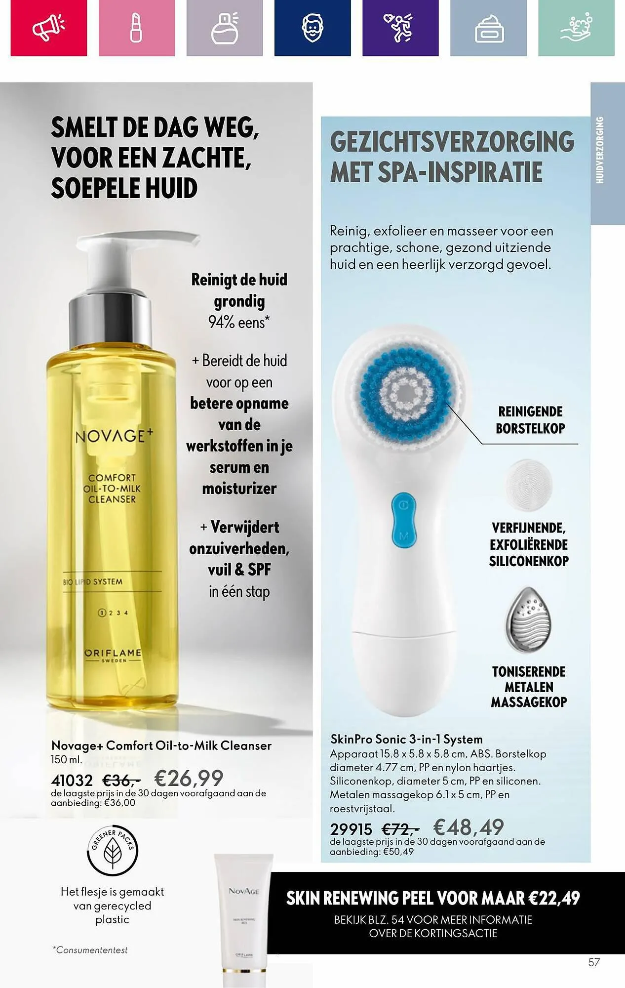 Oriflame folder van 25 oktober tot 7 november 2023 - Folder pagina 57