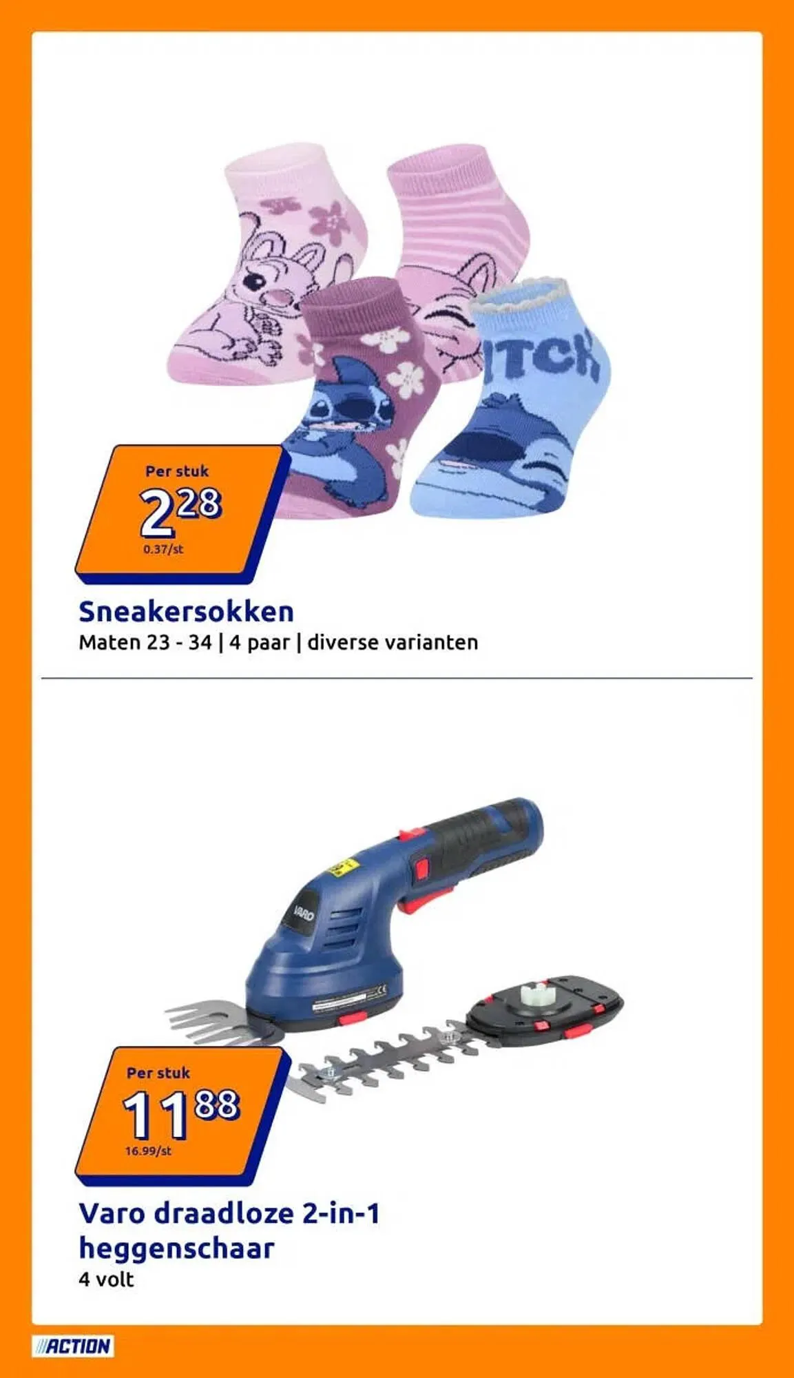 Action folder van 8 april tot 14 april 2026 - Folder pagina 2