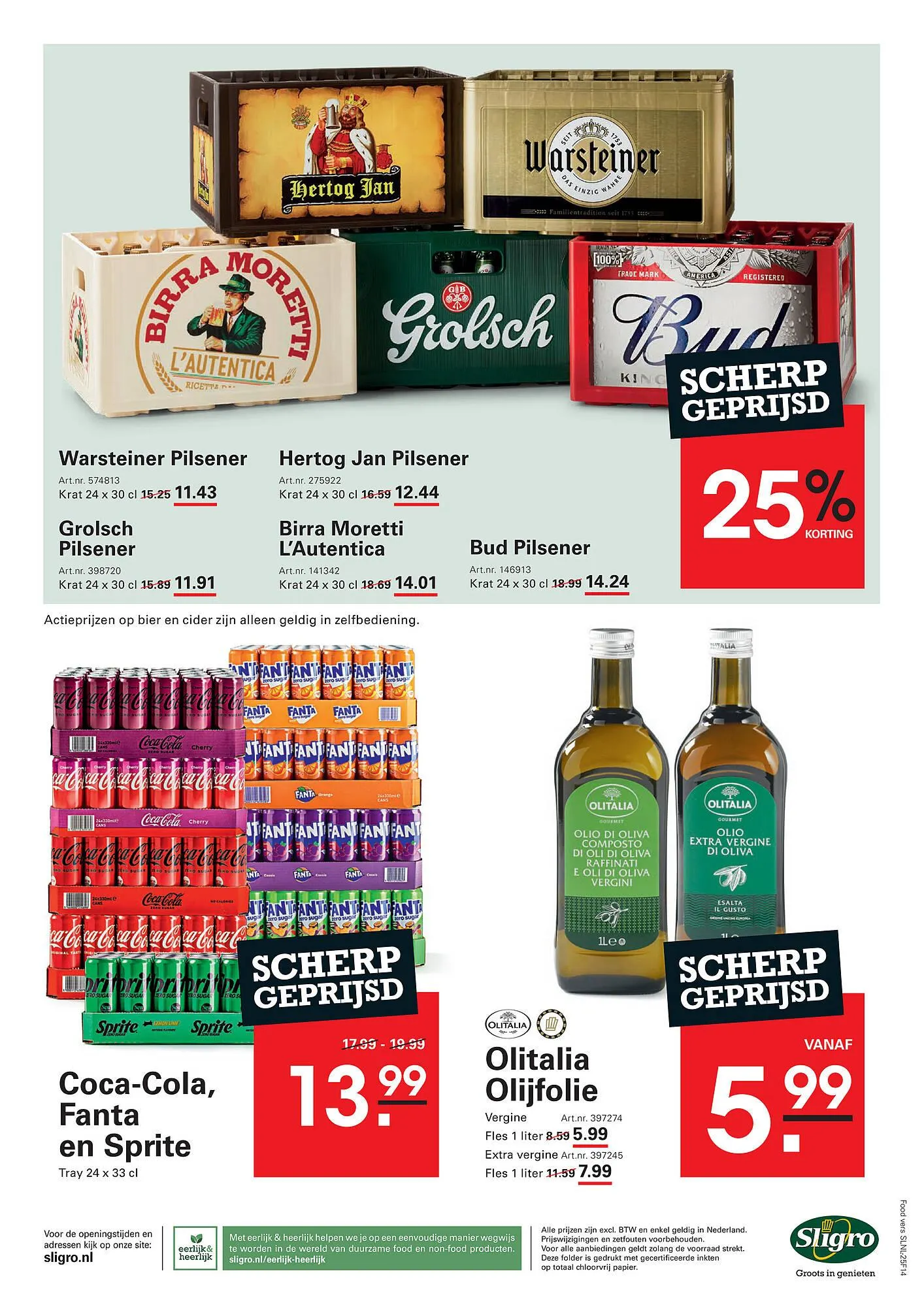 Sligro folder van 5 oktober tot 27 oktober 2025 - Folder pagina 44