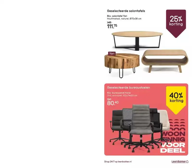 Leen Bakker folder van 27 januari tot 10 februari 2025 - Folder pagina 15