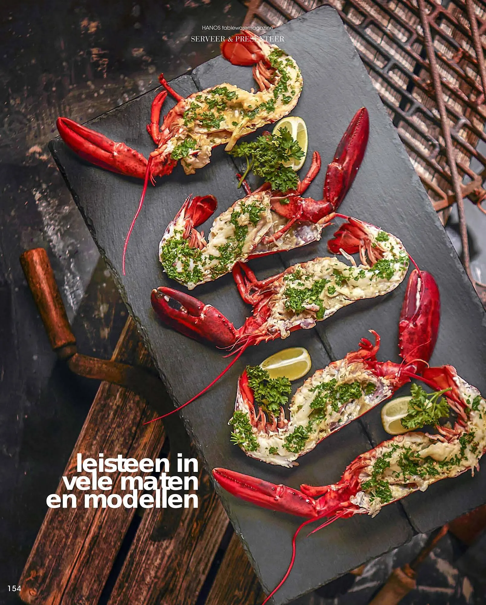 HANOS Tableware Magazine 2023-2024 van 1 januari tot 30 april 2024 - Folder pagina 154