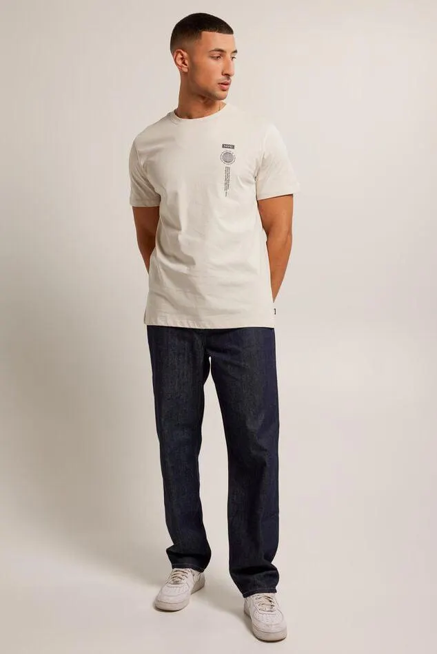 Jeans met vijf zakken en een losse pasvorm