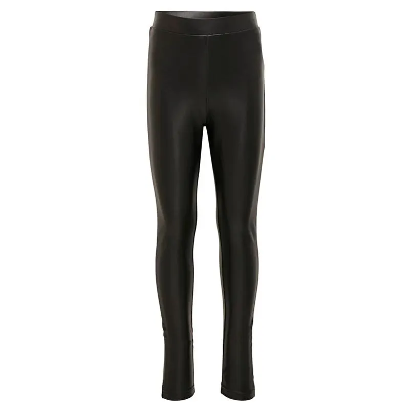 KIDS ONLY coated legging Koncool zwart