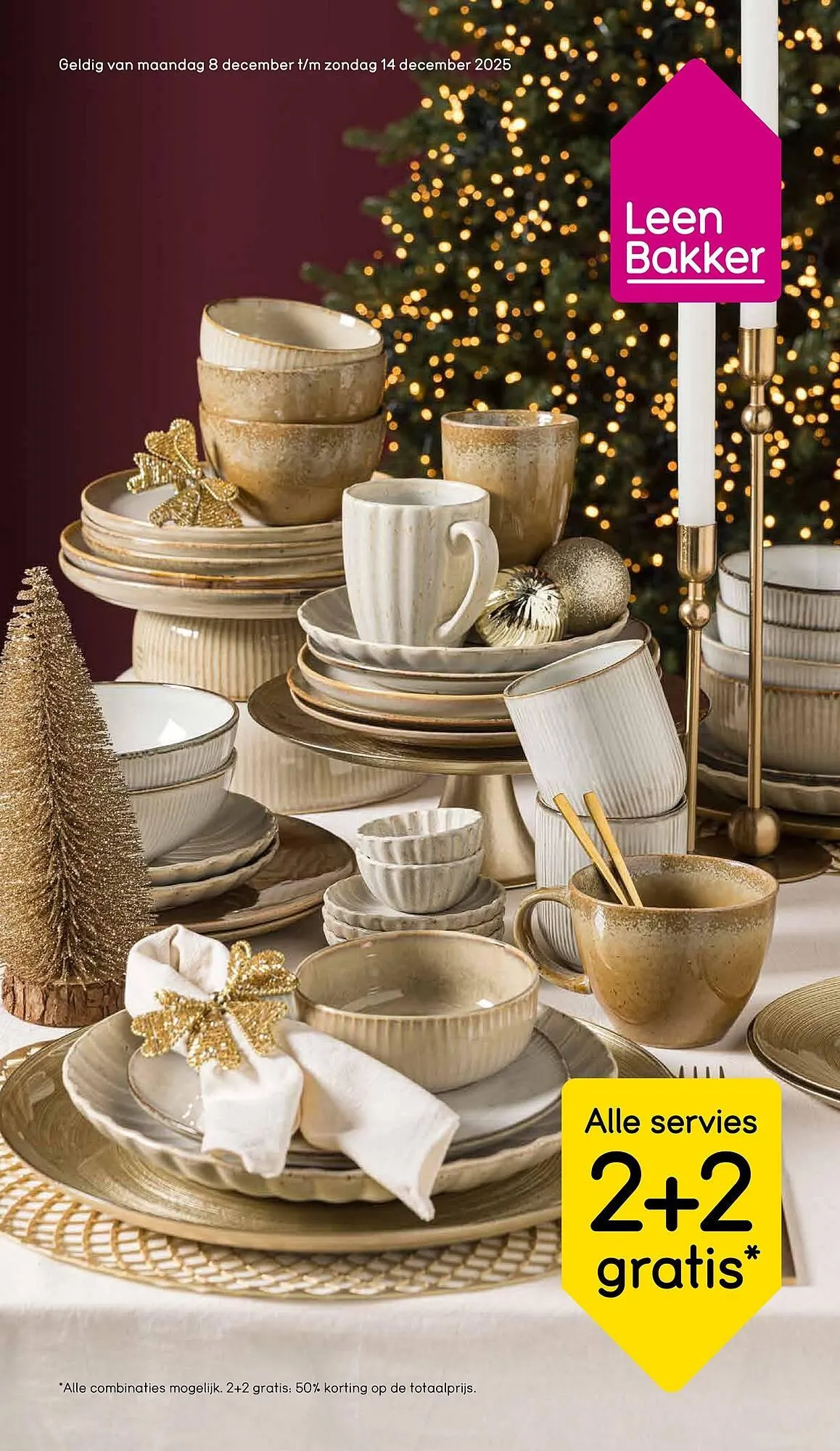 Leen Bakker folder van 8 december tot 14 december 2025 - Folder pagina 1