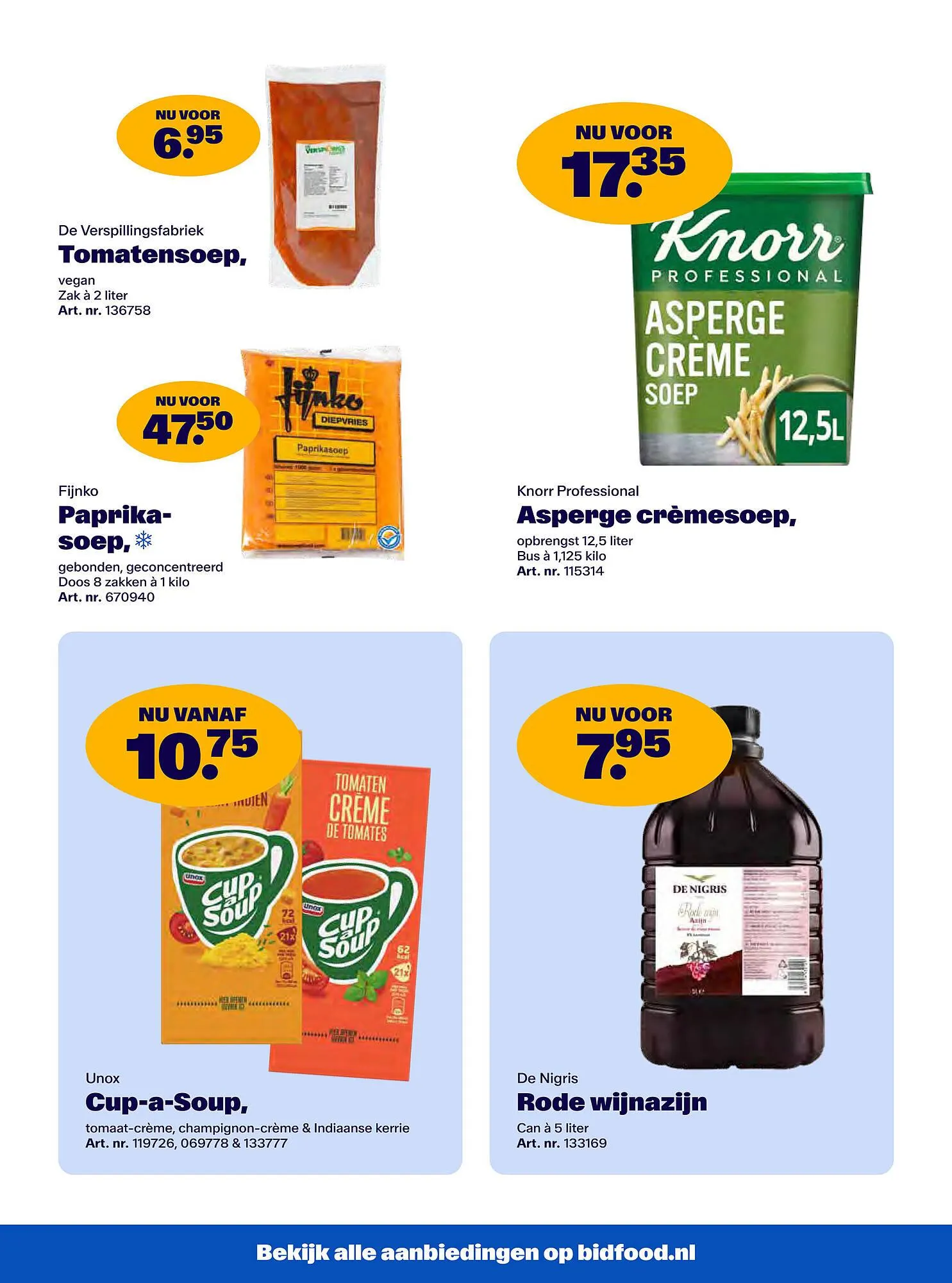 Bidfood folder van 28 april tot 11 mei 2025 - Folder pagina 12