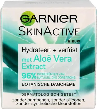 Garnier Dagcrème Skin Active Hydrateert + Verfrist Aloe Vera - 50 ml