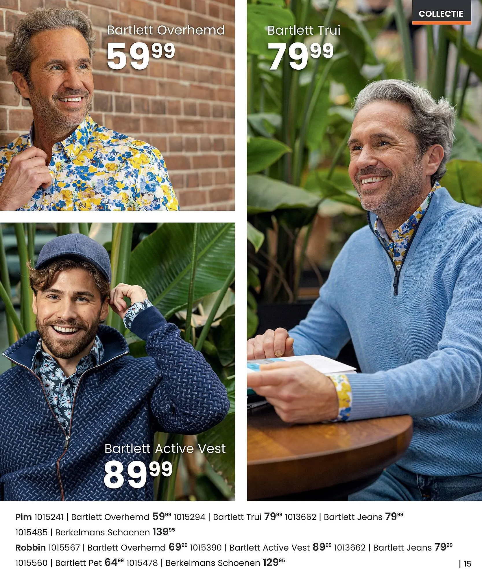 Van Dal Mannenmode folder van 16 maart tot 1 juni 2025 - Folder pagina 15