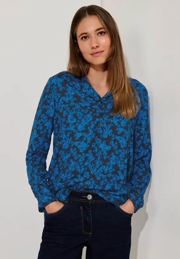 Blouse met bloemenprint