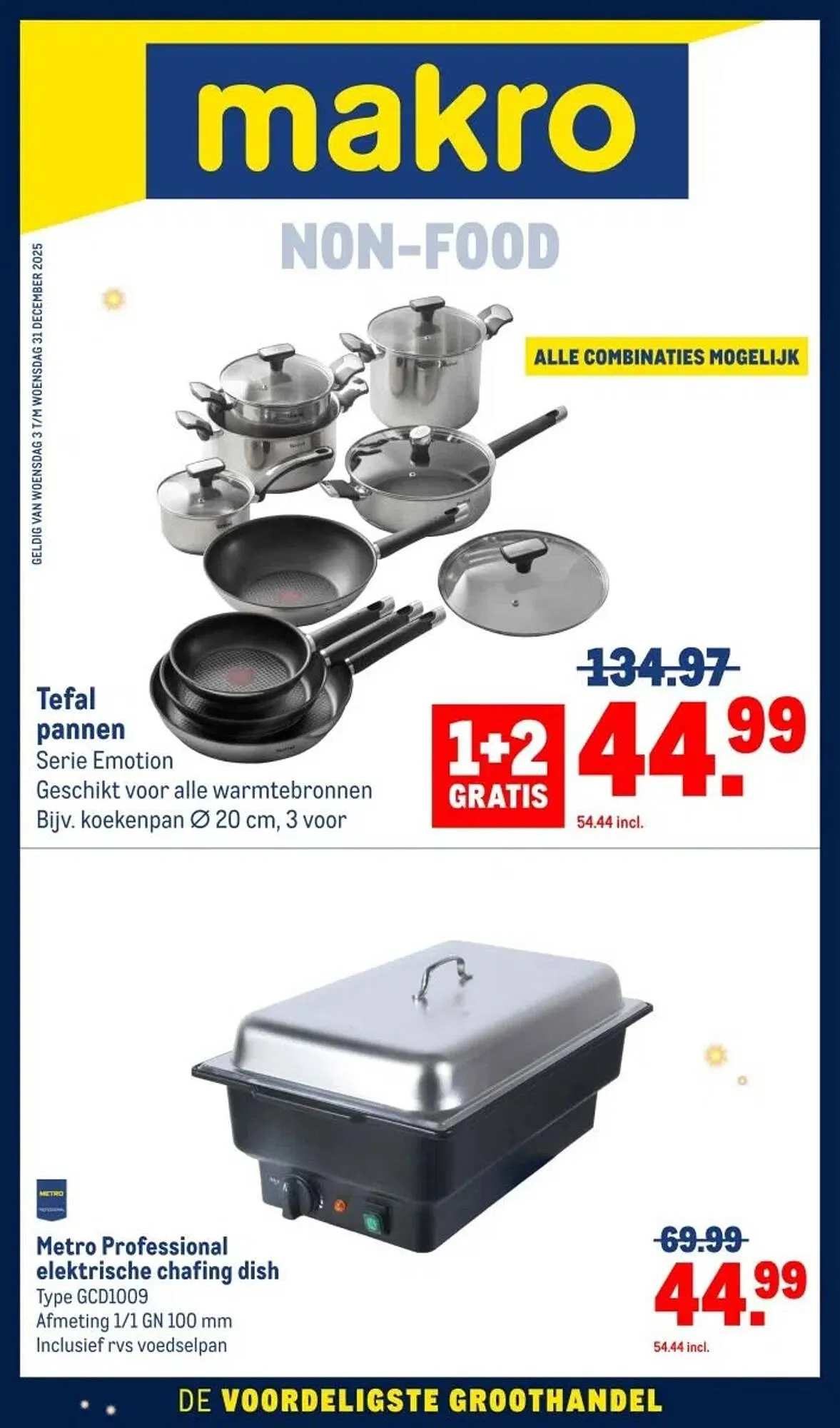 Makro folder van 30 november tot 31 december 2025 - Folder pagina 1