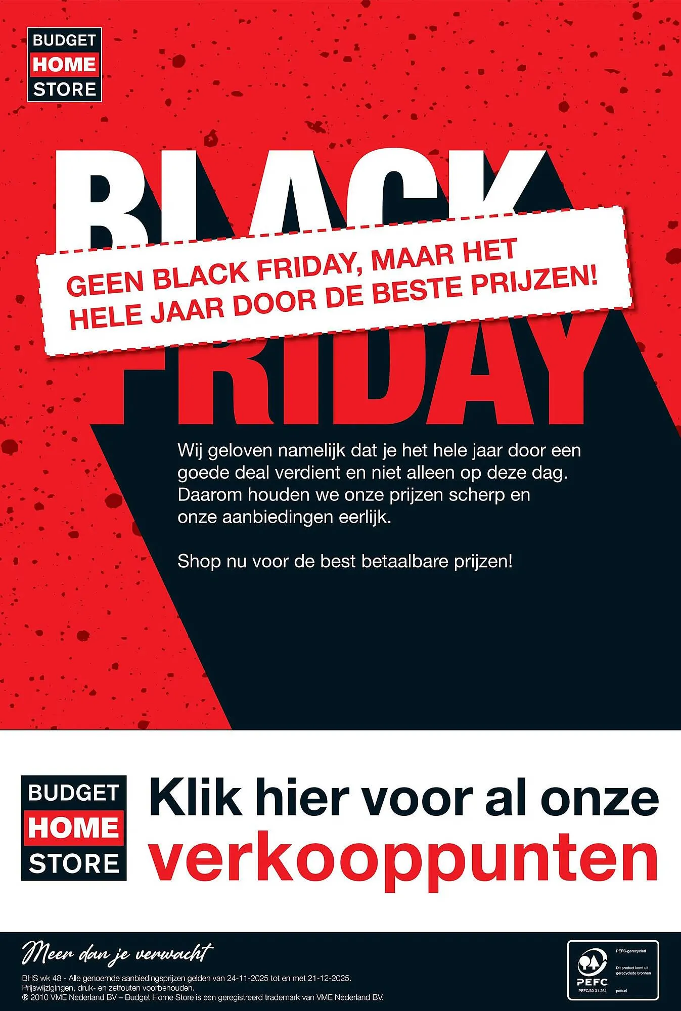 Budget Home Store folder van 24 november tot 21 december 2025 - Folder pagina 12
