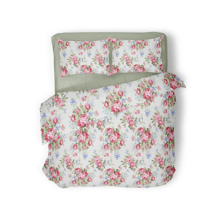 Elegance Dekbedovertrek Micropercal Nina - roze