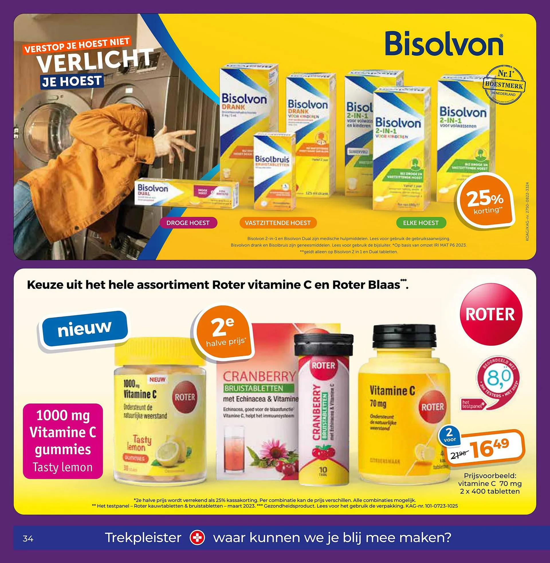 Trekpleister folder van 14 november tot 26 november 2023 - Folder pagina 34