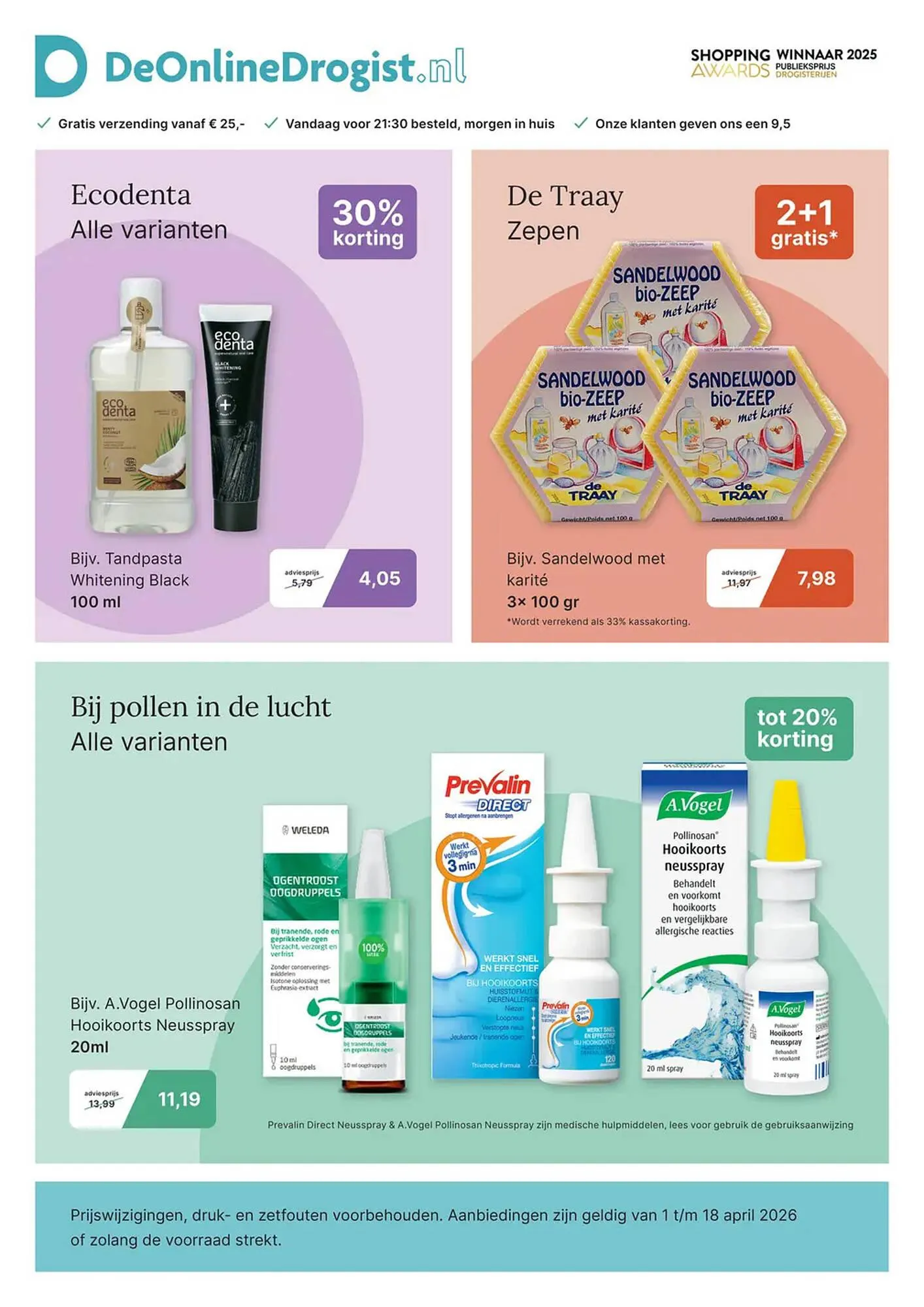 De Online Drogist folder van 1 april tot 18 april 2026 - Folder pagina 12