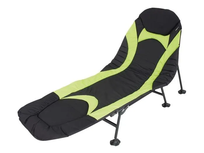 Eurotrail Queen kampeerbed - Black/Lime