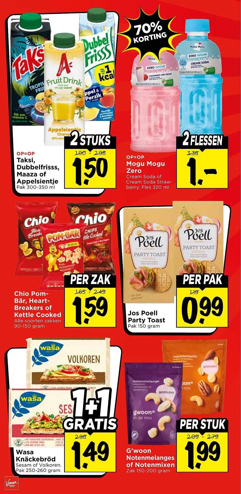 Vomar Voordeelmarkt folder van 22 maart tot 28 maart 2026 - Folder pagina 33