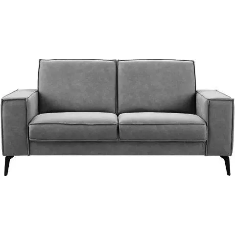 2,5 zitsbank (2x70) Barrio Antraciet excellent comfort