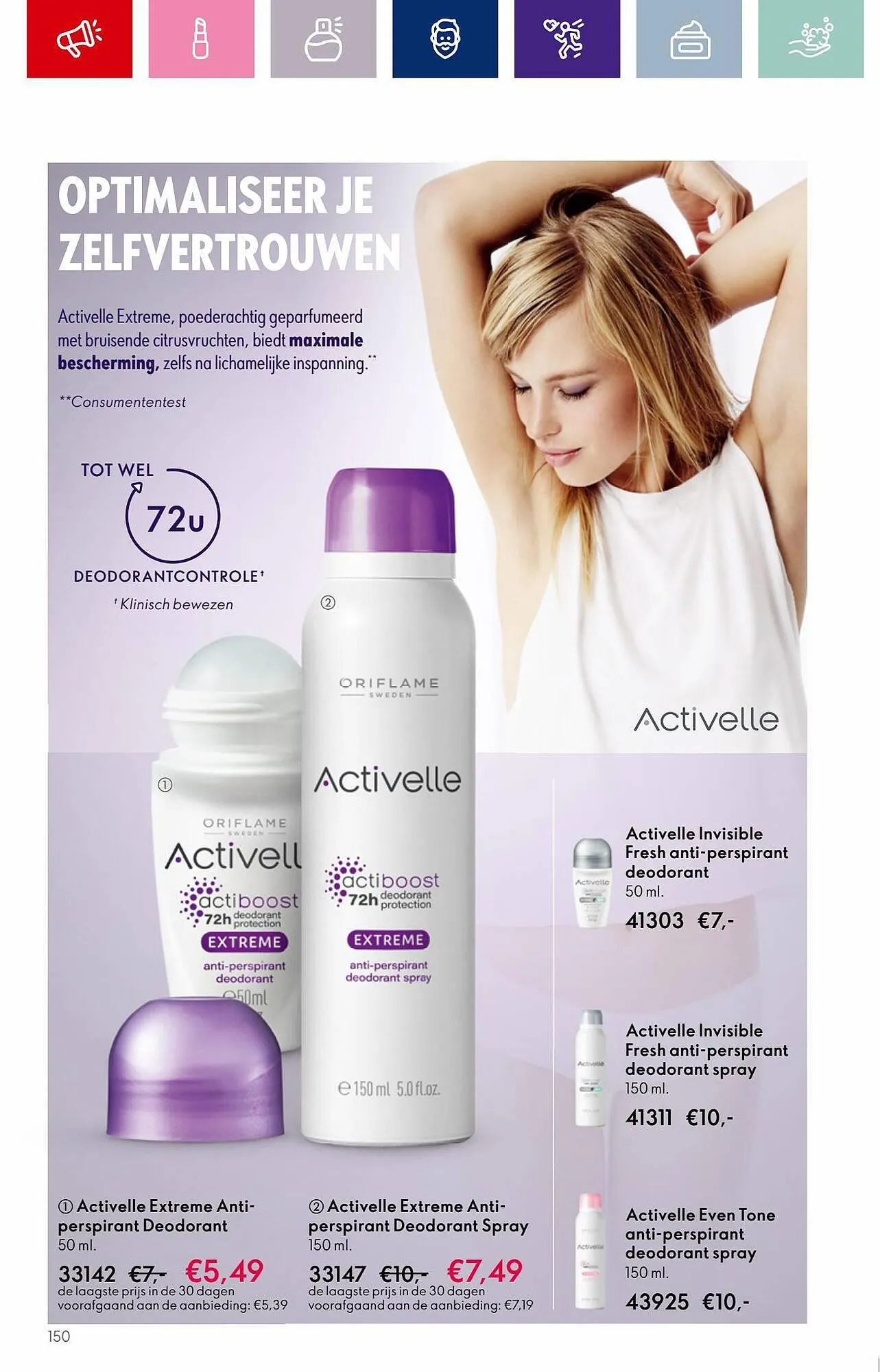 Oriflame folder van 12 september tot 3 oktober 2023 - Folder pagina 150