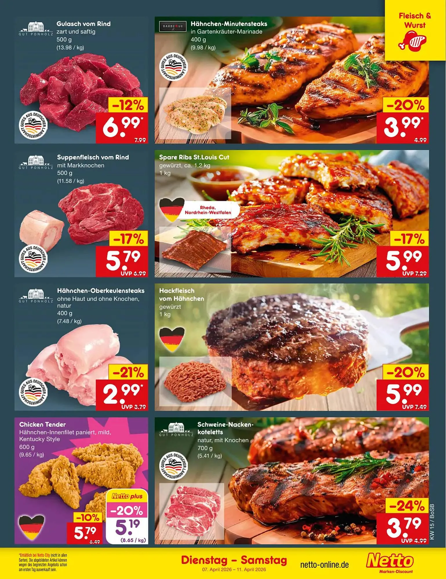 Netto Marken-Discount DE folder van 7 april tot 11 april 2026 - Folder pagina 13