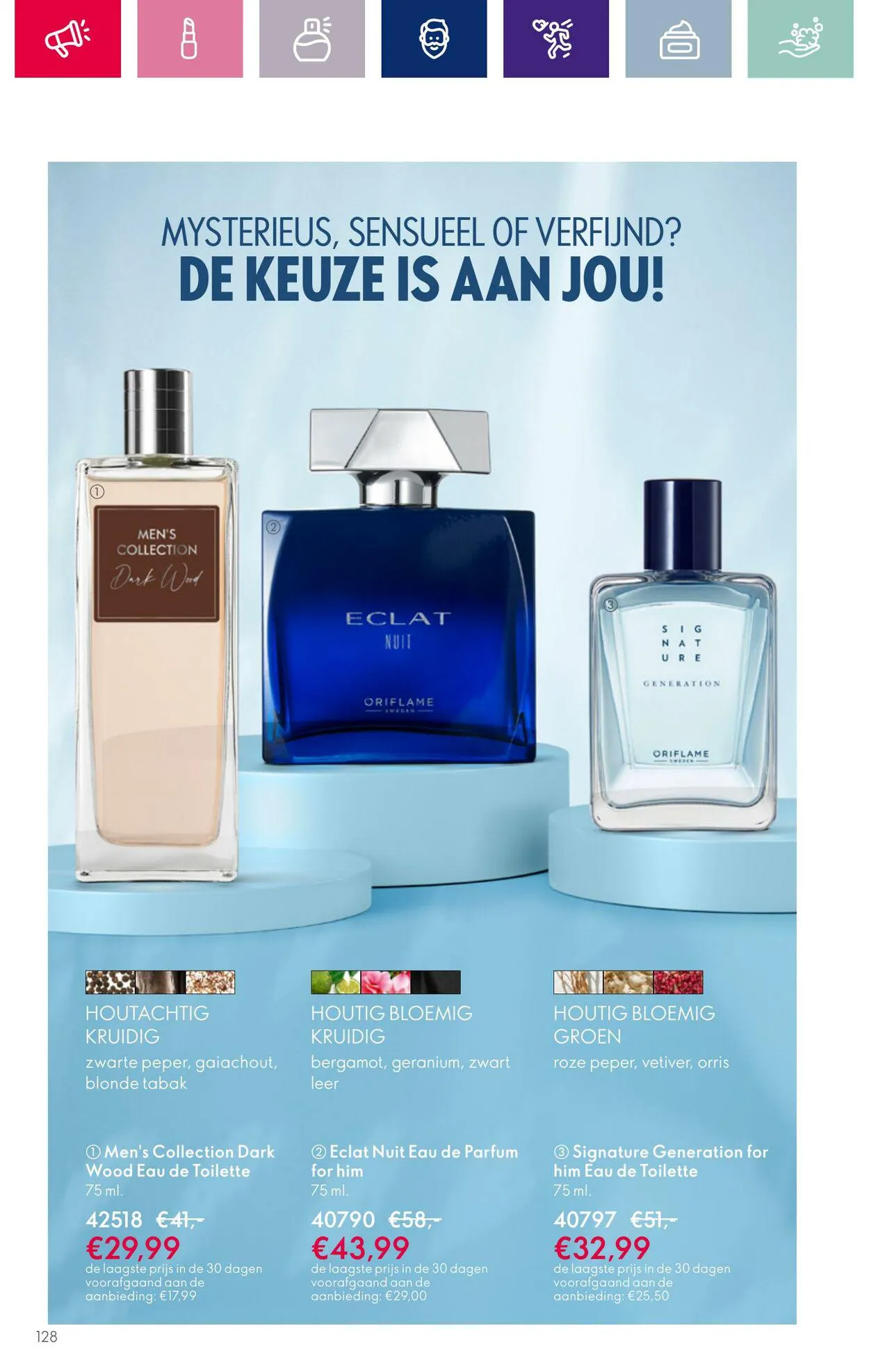 Oriflame Actuele folder van 29 november tot 19 december 2023 - Folder pagina 128