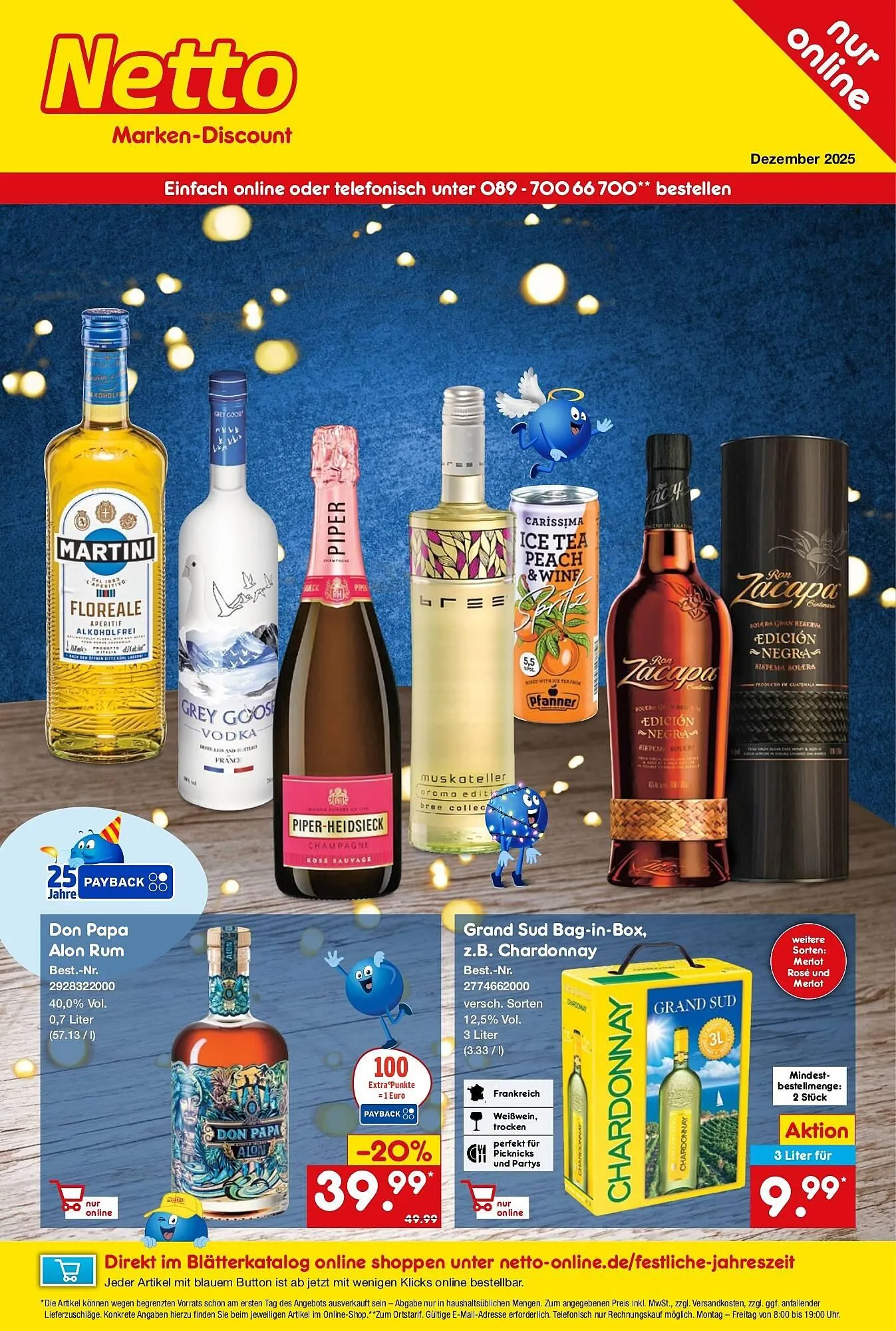 Netto Marken-Discount DE folder van 1 december tot 31 december 2025 - Folder pagina 1