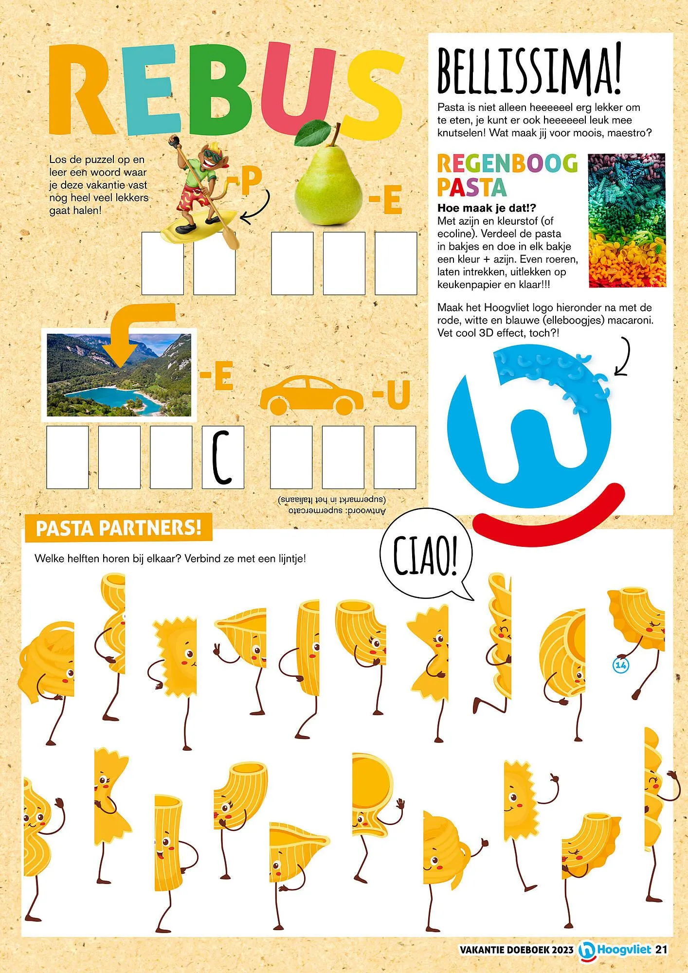 Hoogvliet Vakantie DoeBoek van 21 juni tot 31 augustus 2023 - Folder pagina 21