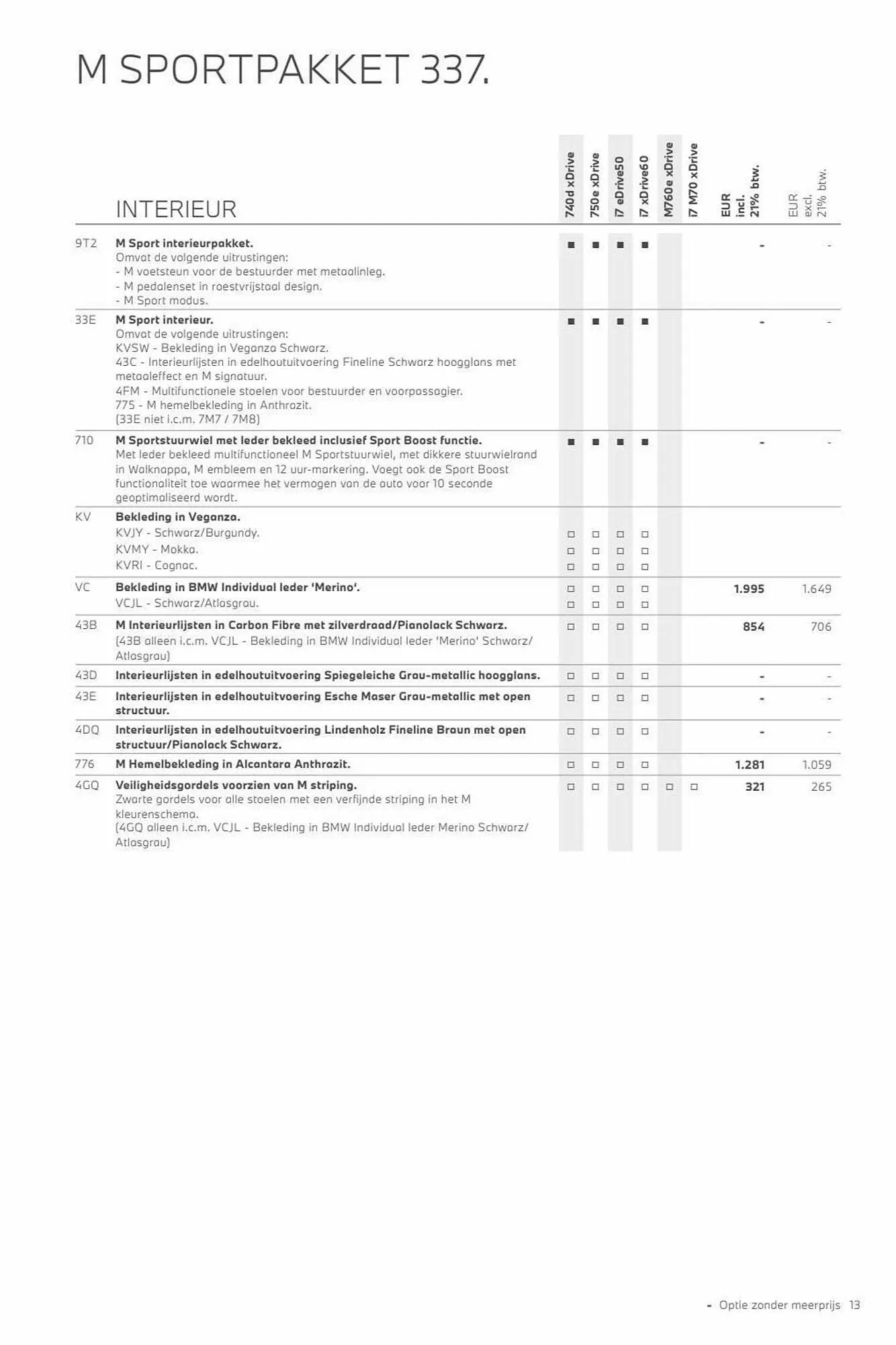 BMW folder van 26 oktober tot 26 oktober 2024 - Folder pagina 13