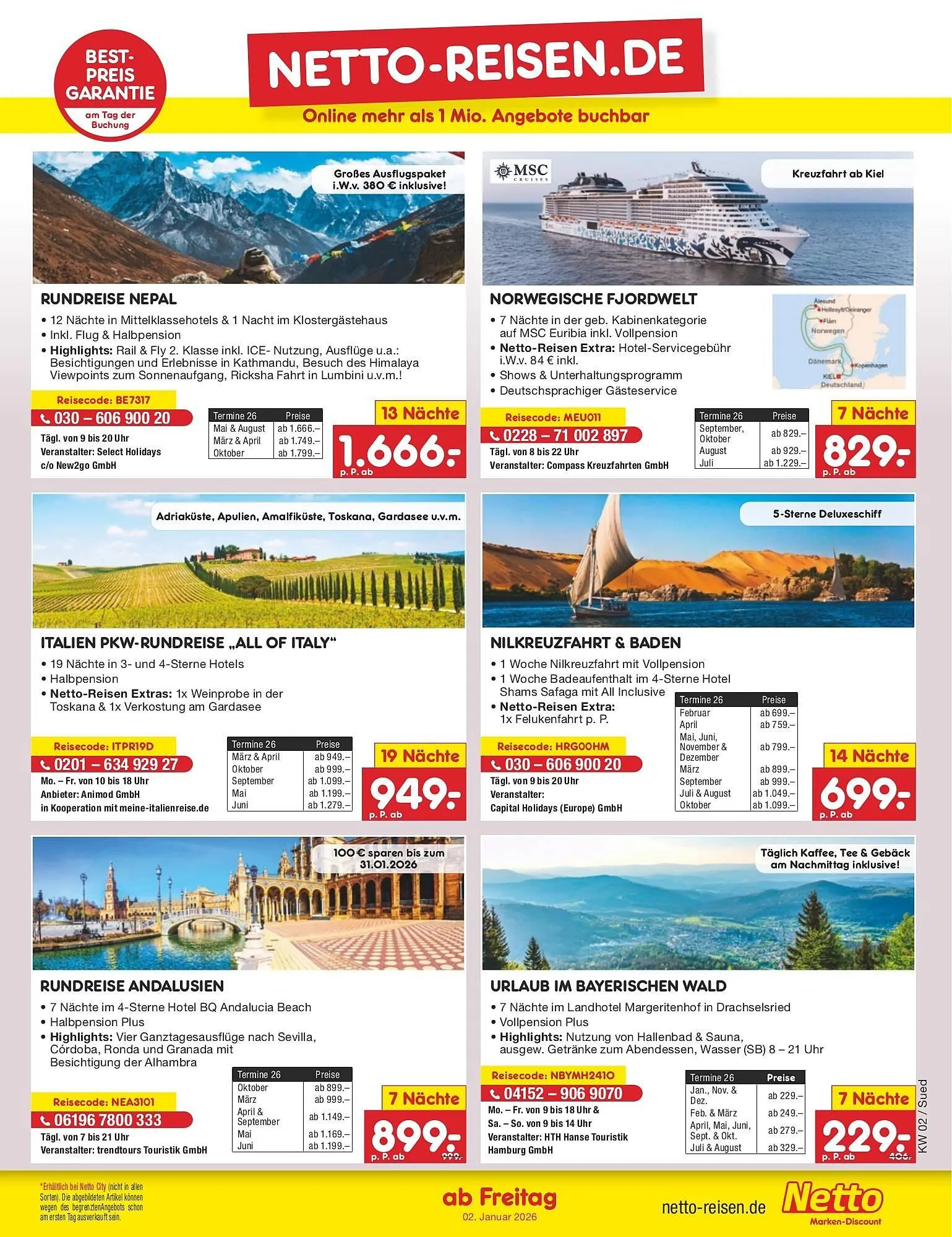 Netto Marken-Discount DE folder van 5 januari tot 10 januari 2026 - Folder pagina 45