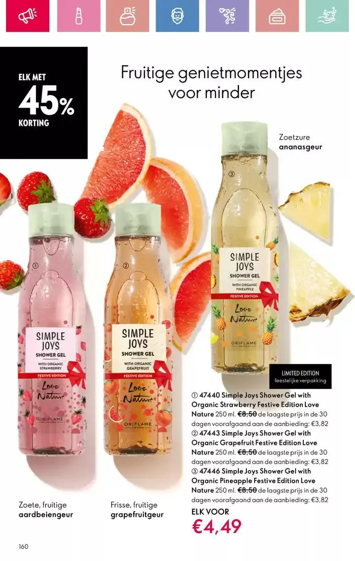 ORIFLAME folder van 5 januari tot 12 januari 2025 - Folder pagina 160