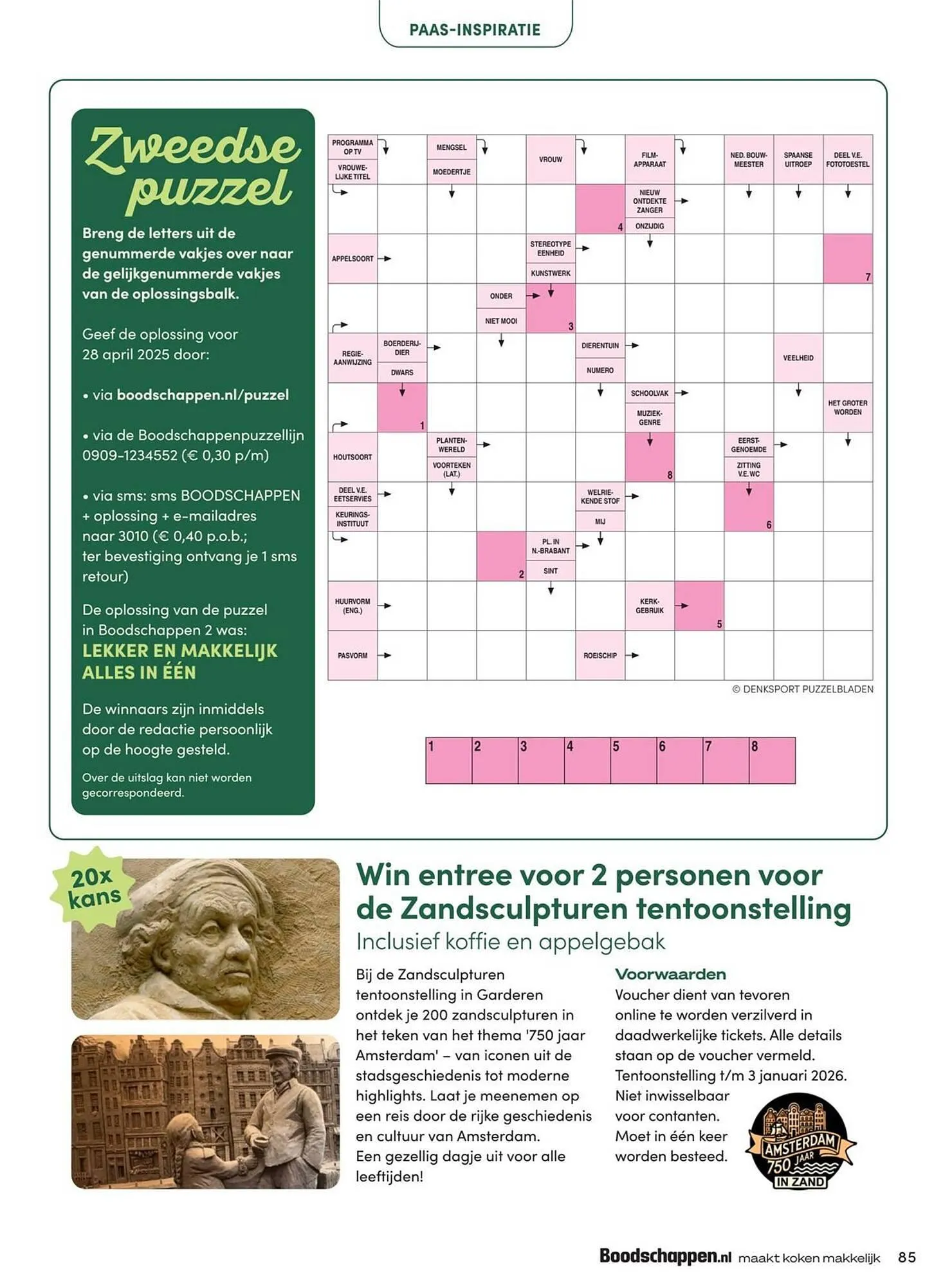 Boodschappen folder van 4 april tot 30 april 2025 - Folder pagina 85