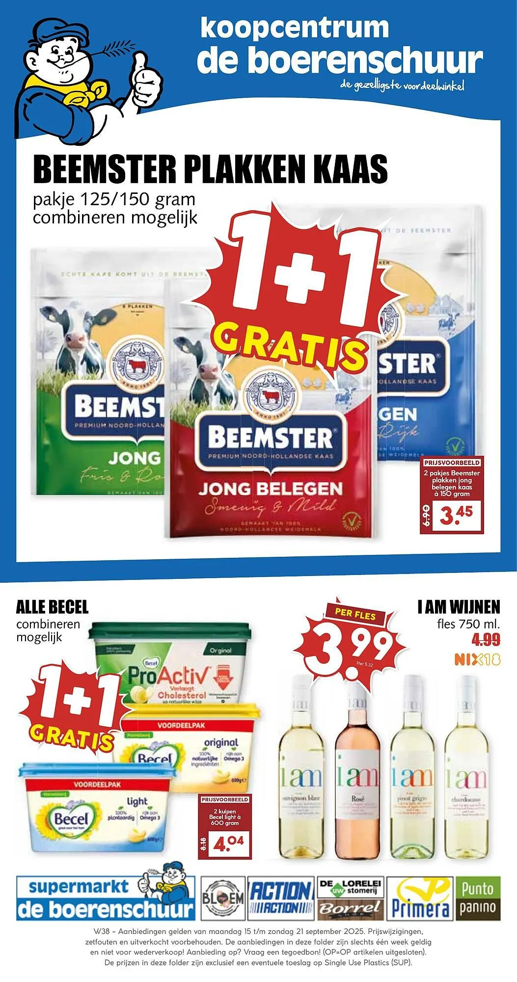 De Boerenschuur folder van 15 september tot 21 september 2025 - Folder pagina 1