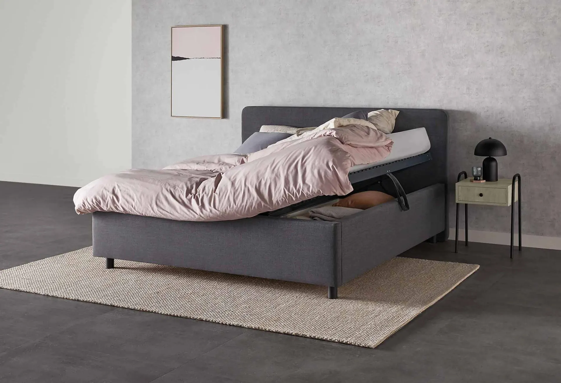 Gestoffeerd Bedframe Home 51