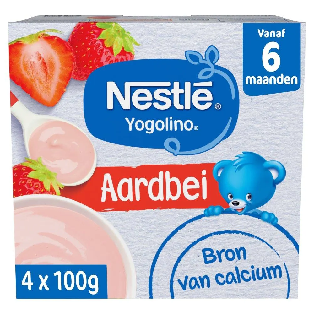 Nestle yogolino aardbei 400gr