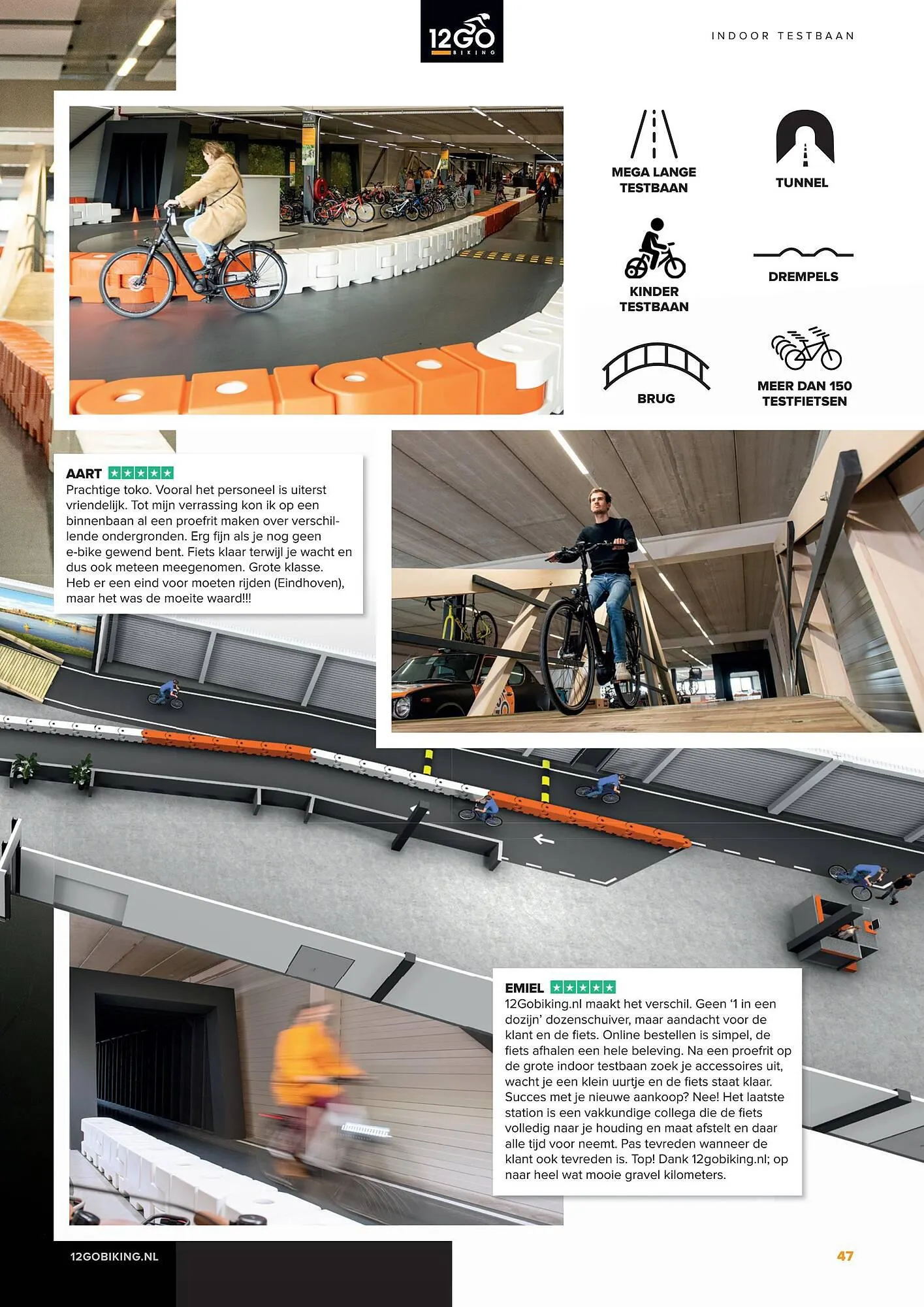 12GO Biking folder van 24 augustus tot 30 september 2023 - Folder pagina 47