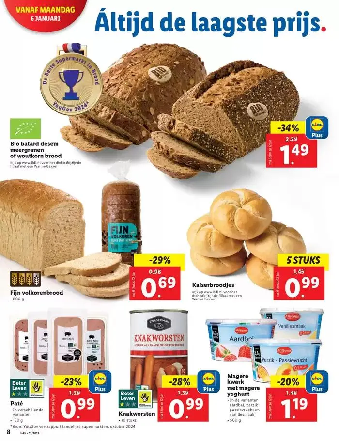 Lidl folder van 2 januari tot 15 januari 2025 - Folder pagina 8