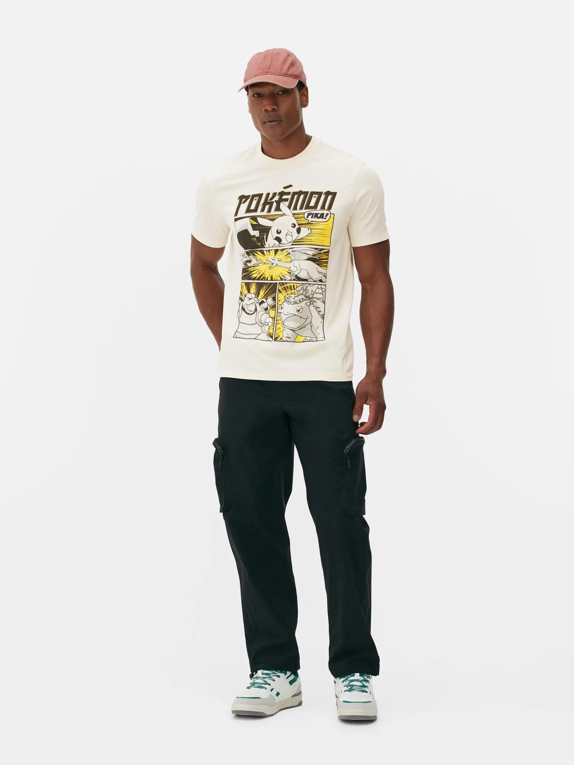 Camiseta con cómic de Pokémon