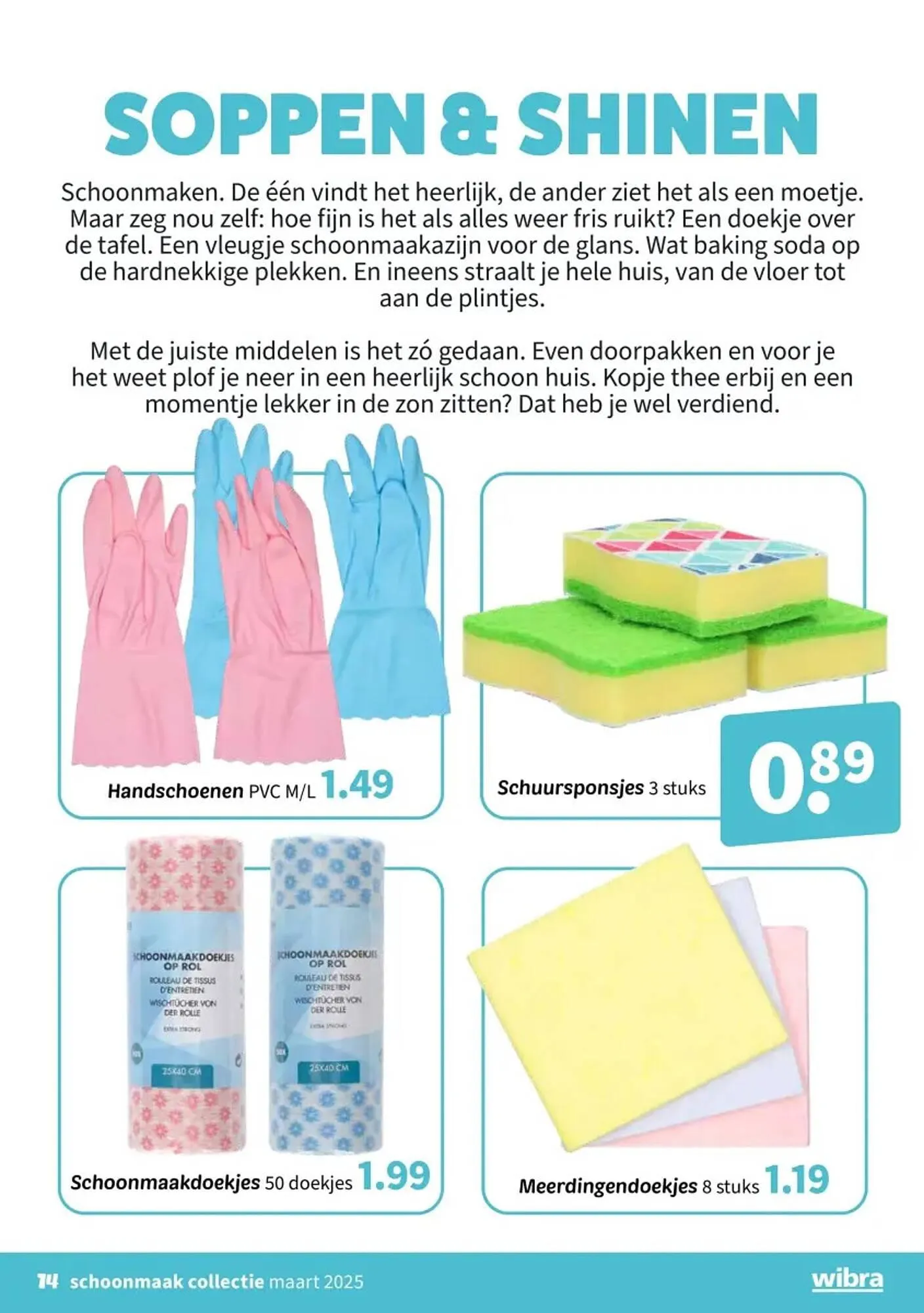 Wibra folder van 24 maart tot 6 april 2025 - Folder pagina 14