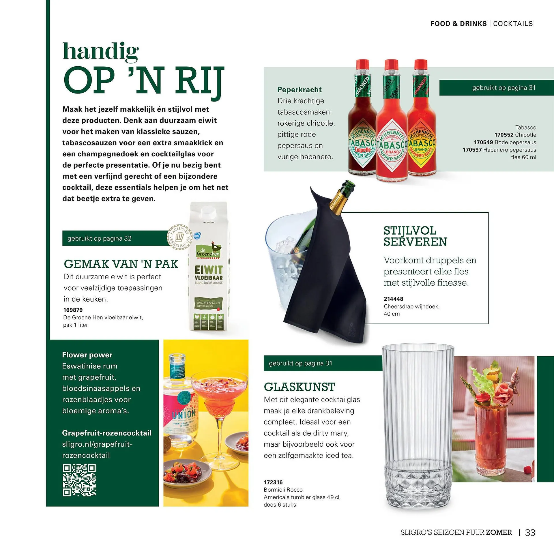 Sligro folder van 3 juni tot 23 juni 2025 - Folder pagina 33